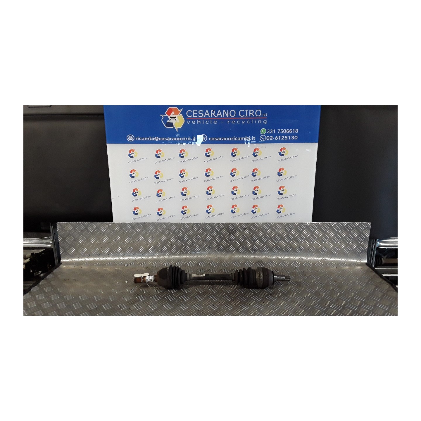 SEMIALBERO ANT. COMPL. SX. 101 OPEL ASTRA (P10) (10/09-06/18) A14XER 13250860
