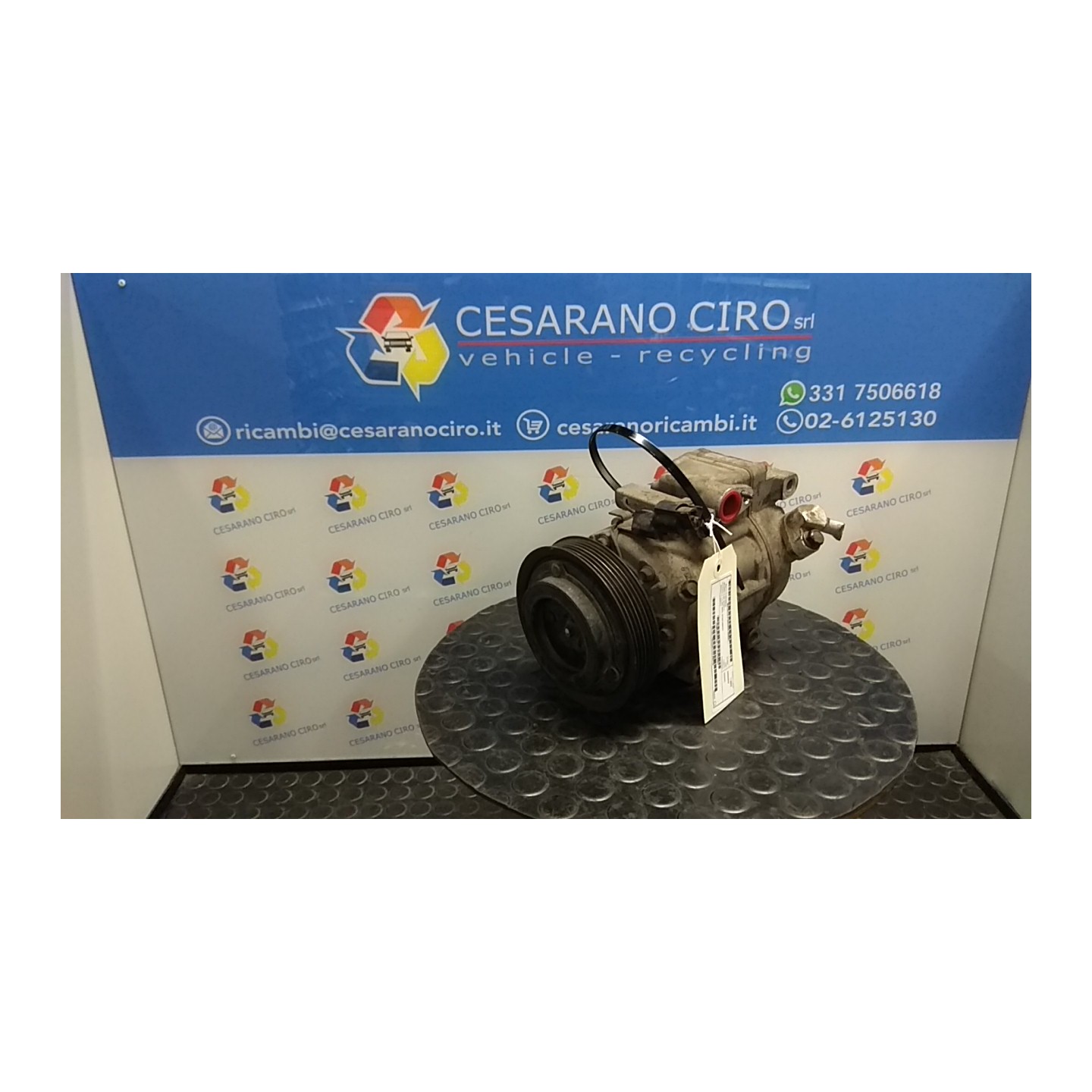 COMPRESSORE A/C 043 HYUNDAI I30 (07/07-) G4FA 977012H002