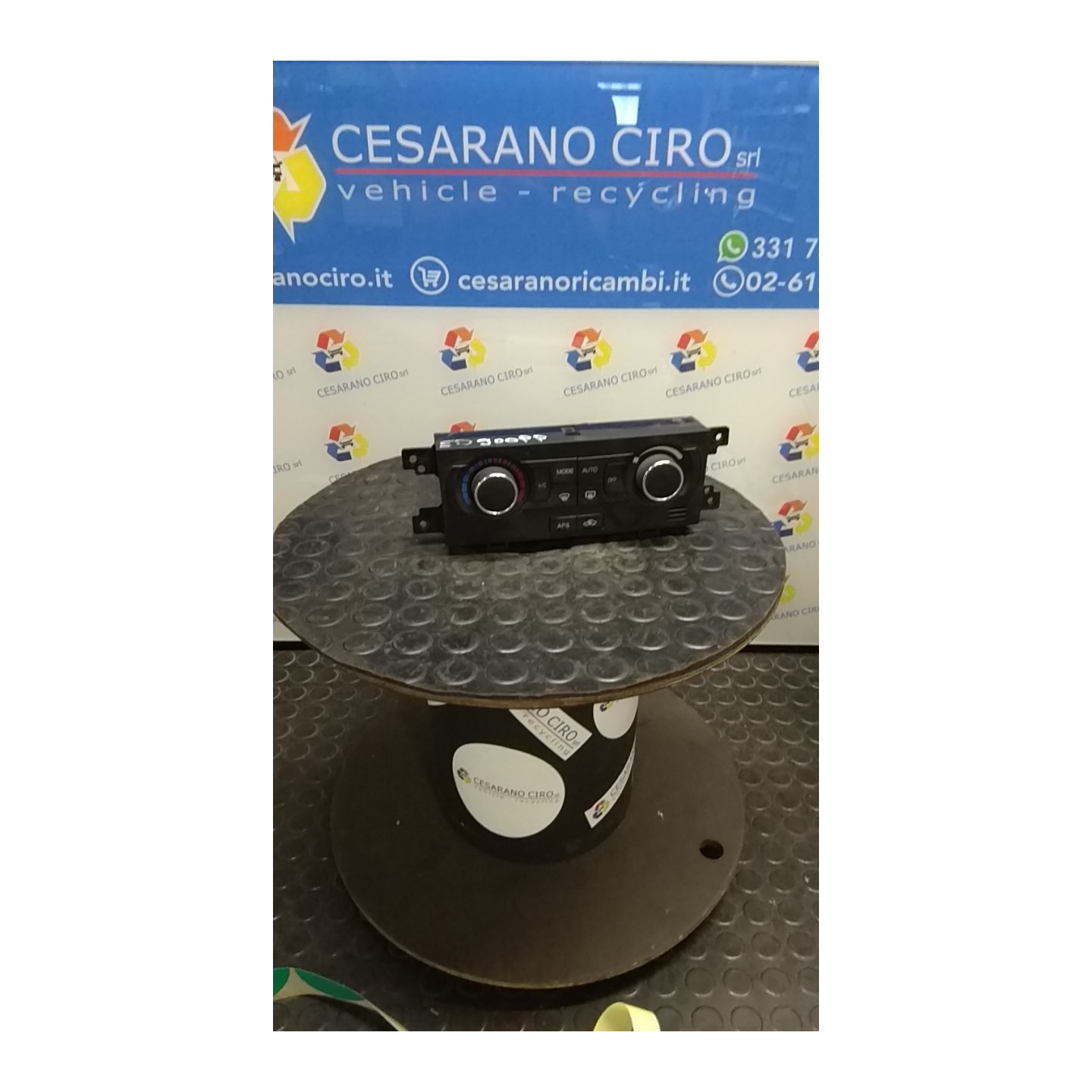 BLOCCO COMANDO CLIMATIZZAZIONE C/A/C MANUALE 126 CHEVROLET (DAEWOO) CAPTIVA (C100) (07/06-03/11) Z20S 96820193