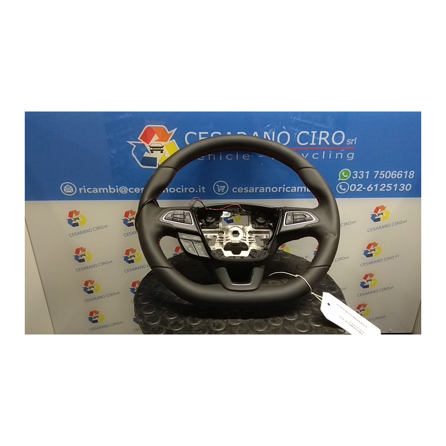 VOLANTE PELLE C/COM.RADIO/VELOCITA 133 FORD ECOSPORT (11/17-) M1JU 2185691