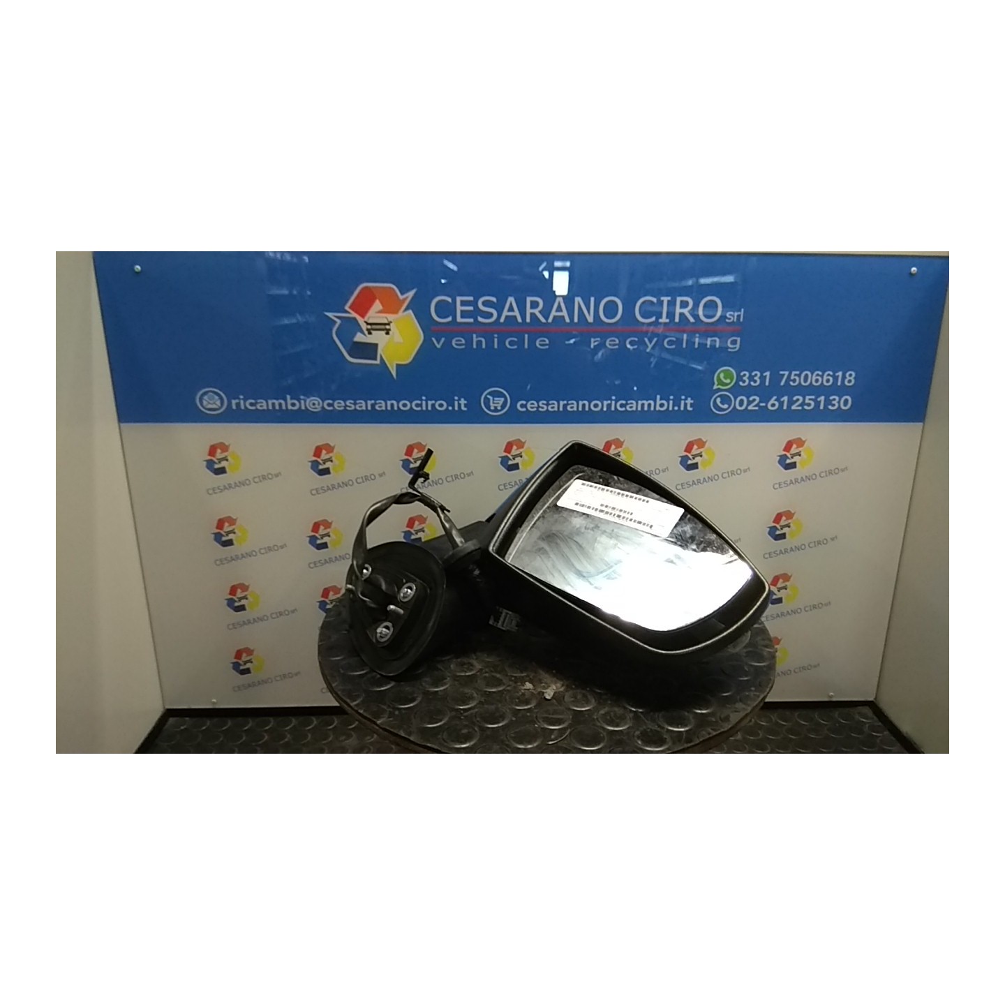 RETROVISORE EST. REGOLAZ. ELETTR. RIPIEGAB.ELET. C/LUCE CORTESIA DX. 140 FORD ECOSPORT (11/17-) M1JU 2303451