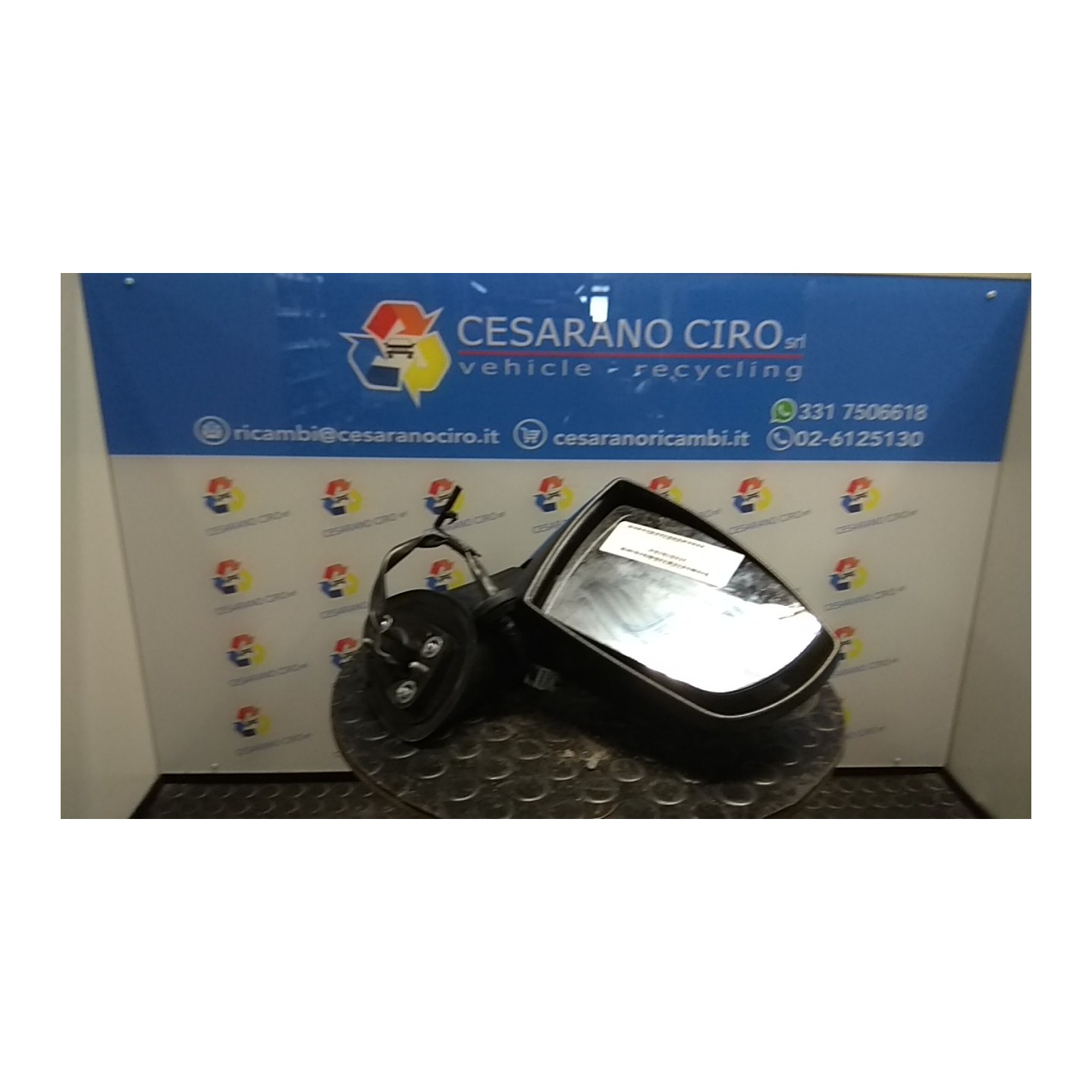 RETROVISORE EST. REGOLAZ. ELETTR. RIPIEGAB.ELET. C/LUCE CORTESIA DX. 140 FORD ECOSPORT (11/17-) M1JU 2303451