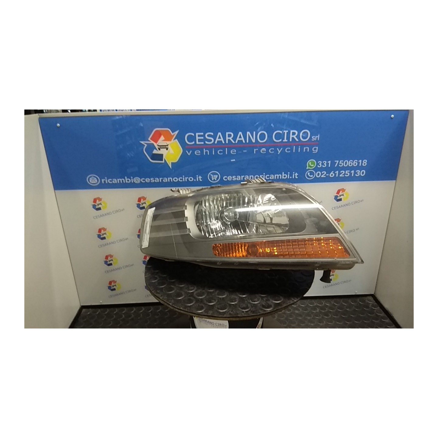 PROIETTORE DX. 147 CHEVROLET (DAEWOO) KALOS (T200) (01/05-10/08) B12S1 96802654