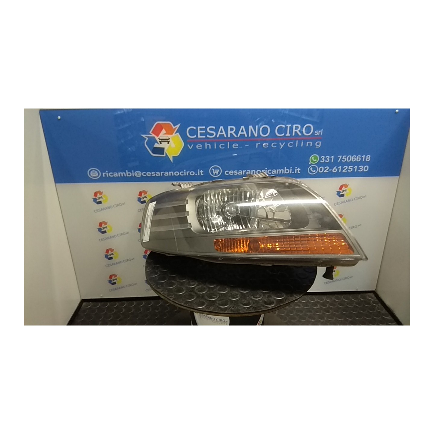 PROIETTORE DX. 147 CHEVROLET (DAEWOO) KALOS (T200) (01/05-10/08) B12S1 96802654