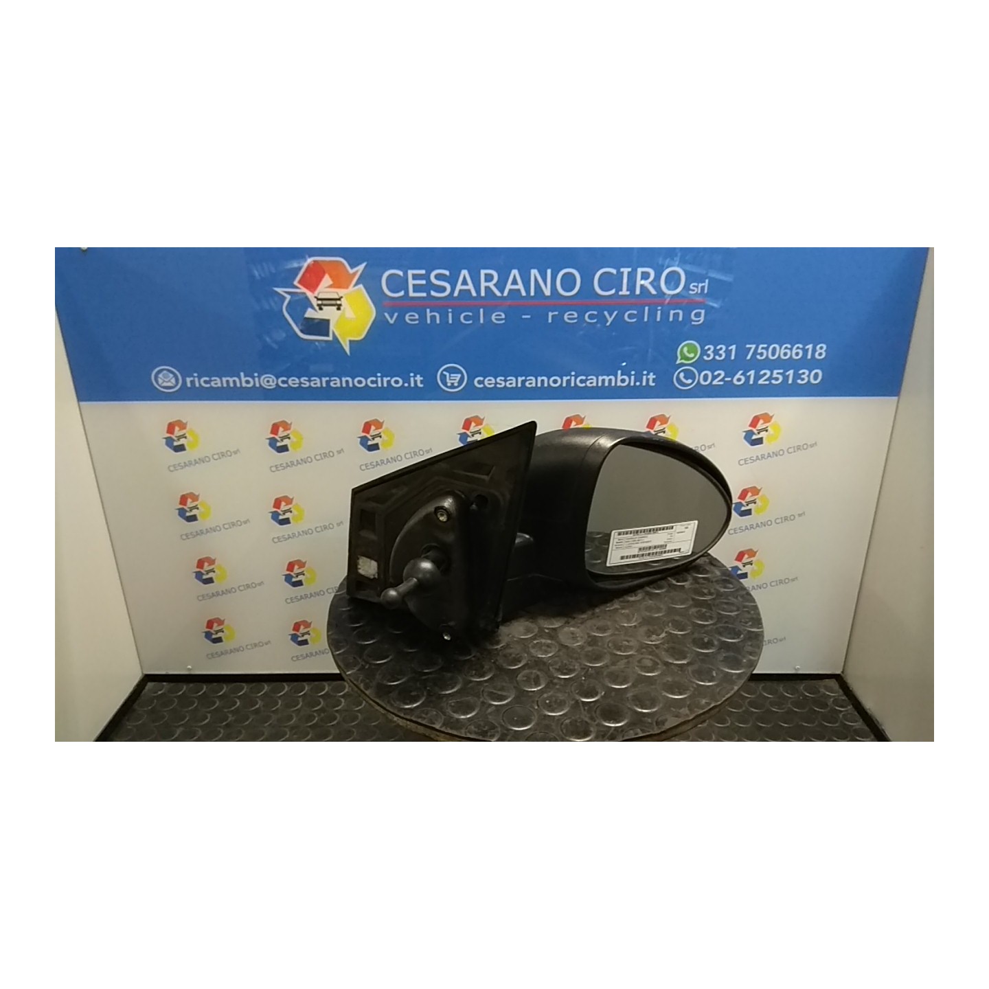 RETROVISORE EST. DX. 012 CHEVROLET (DAEWOO) AVEO (T300) (05/11-) A12XER 95930566