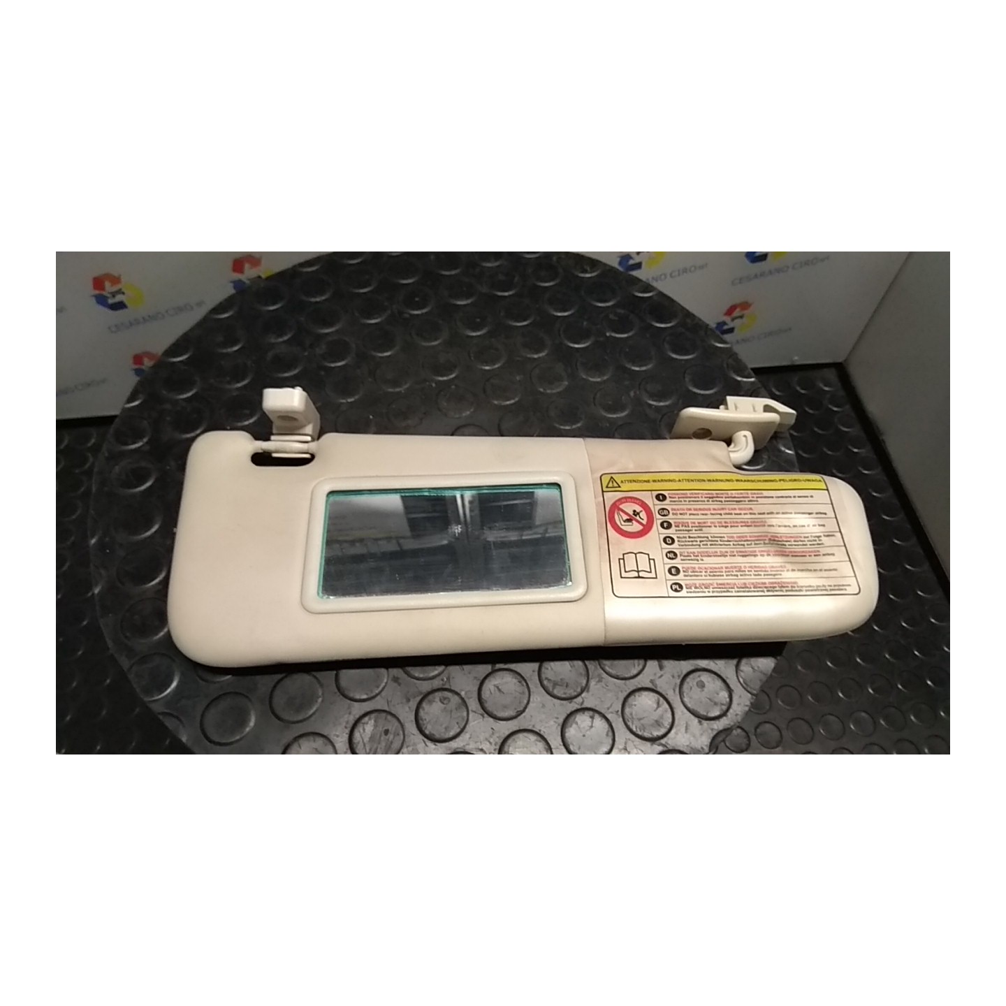 ALETTA PARASOLE PARABREZZA LL1, LL2, LL3, LL4, LL7 DX. 081 FIAT 500 (3P) (07/07-01/15) 169A4000 735452613