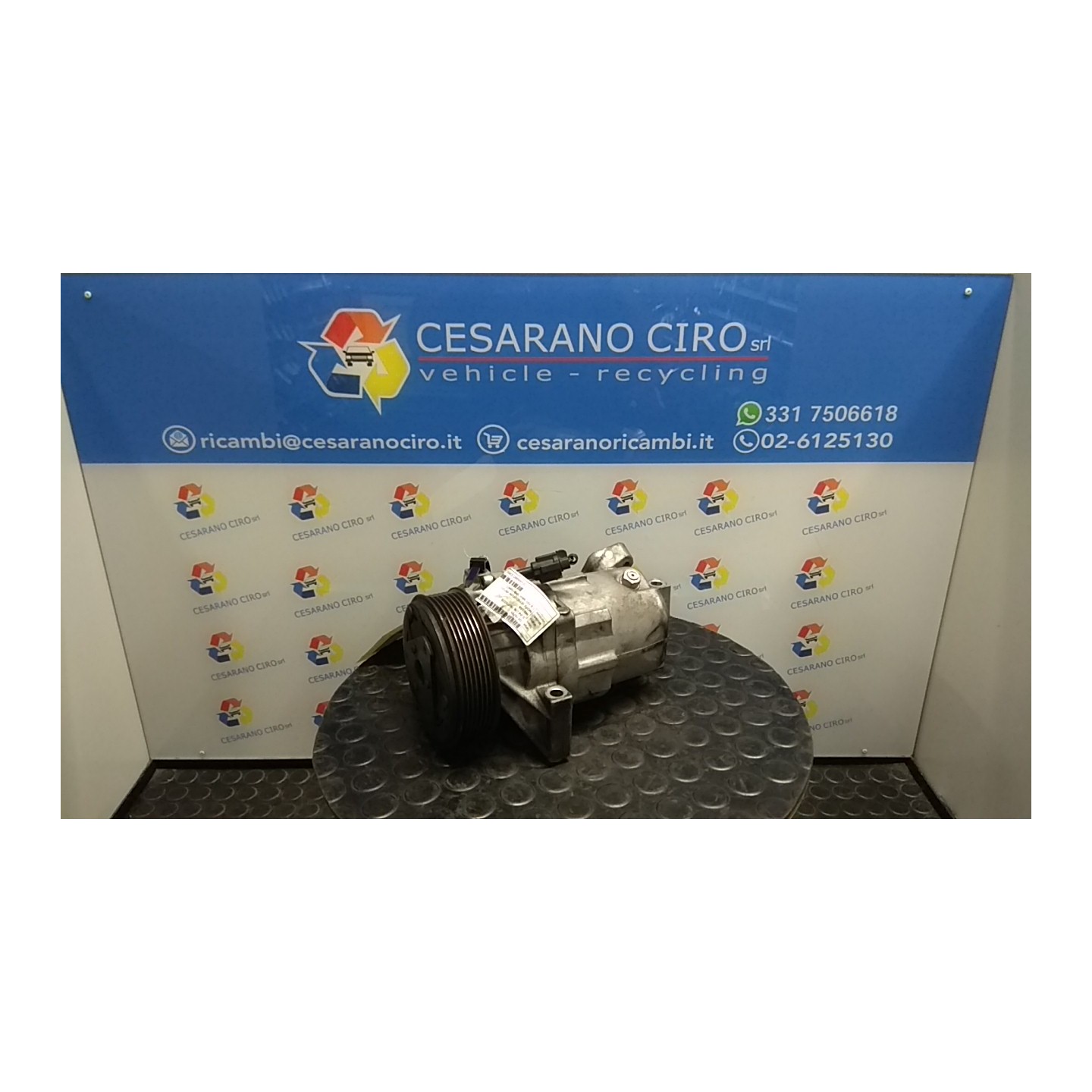 COMPRESSORE A/C COMPL. 098 NISSAN NOTE (E11E) (02/06-09/13) HR16 92600CJ70A