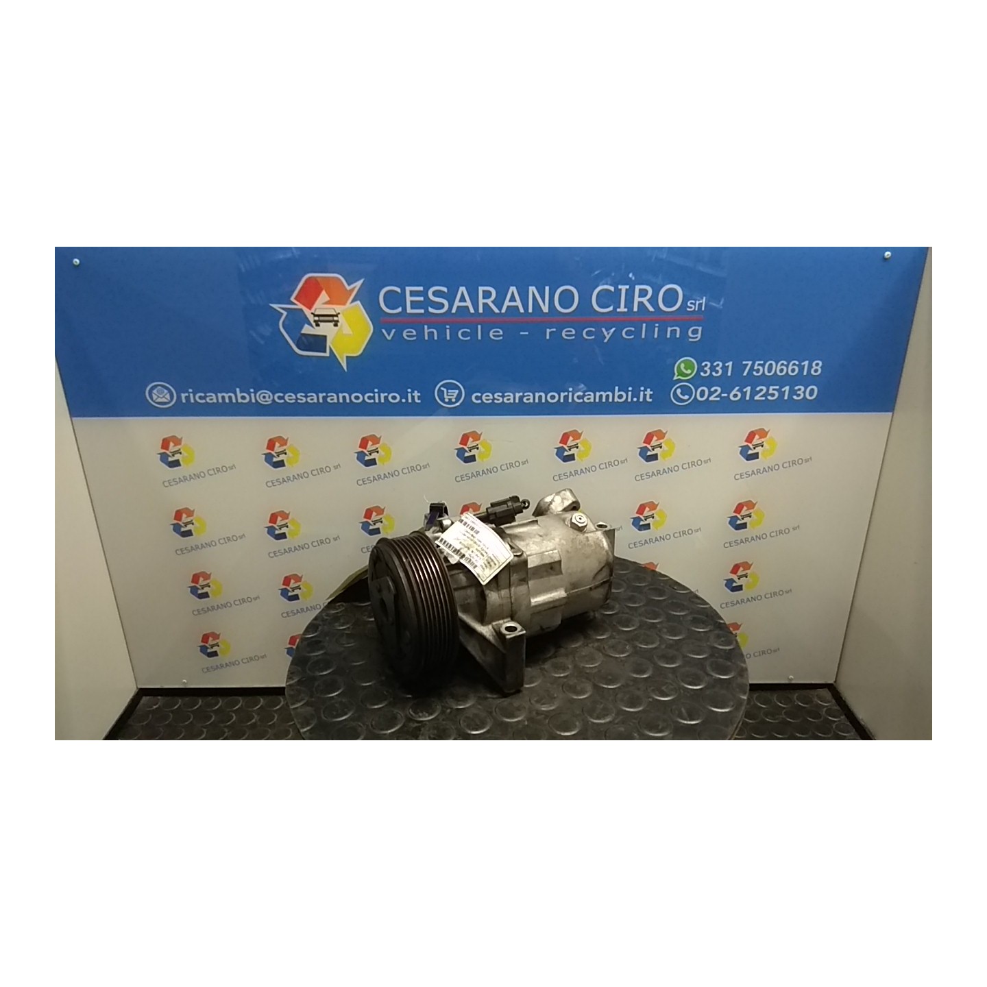 COMPRESSORE A/C COMPL. 098 NISSAN NOTE (E11E) (02/06-09/13) HR16 92600CJ70A