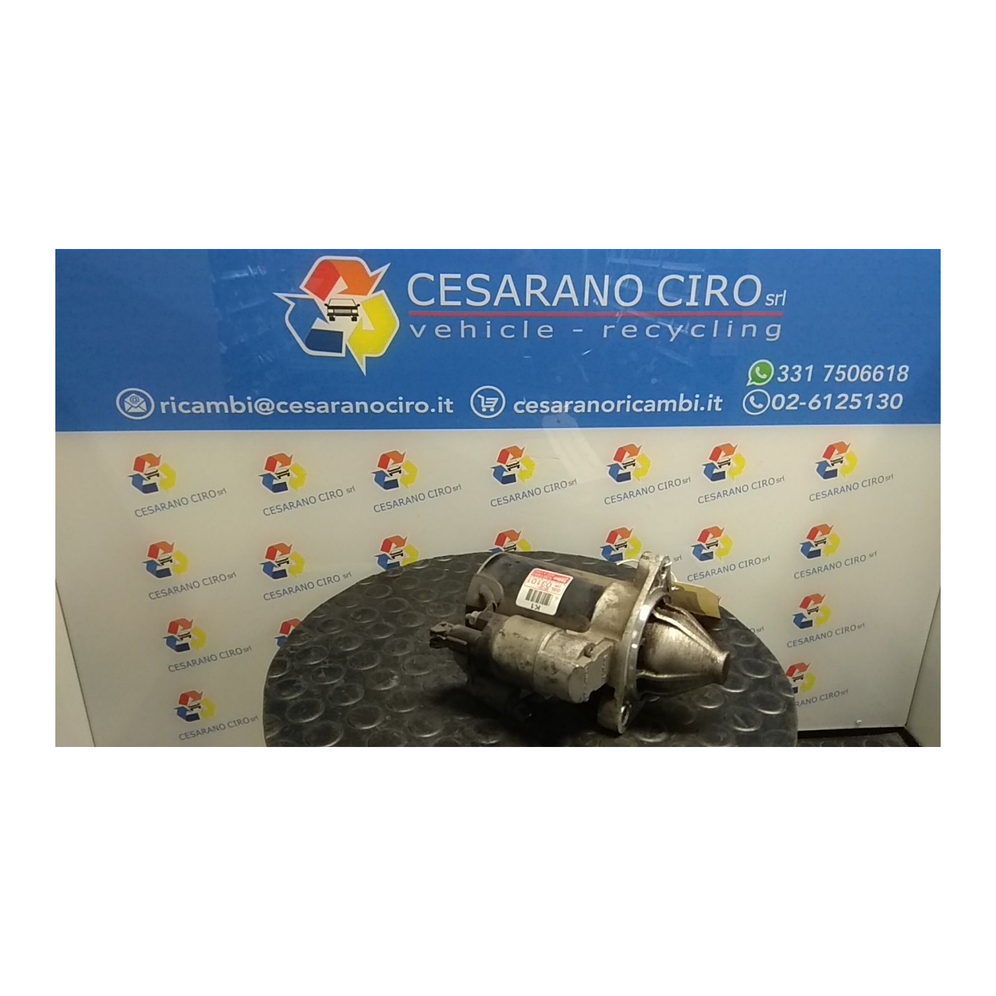 MOTORINO AVVIAMENTO 108 KIA RIO 3A SERIE (01/15-10/17) G4LA 3610003101