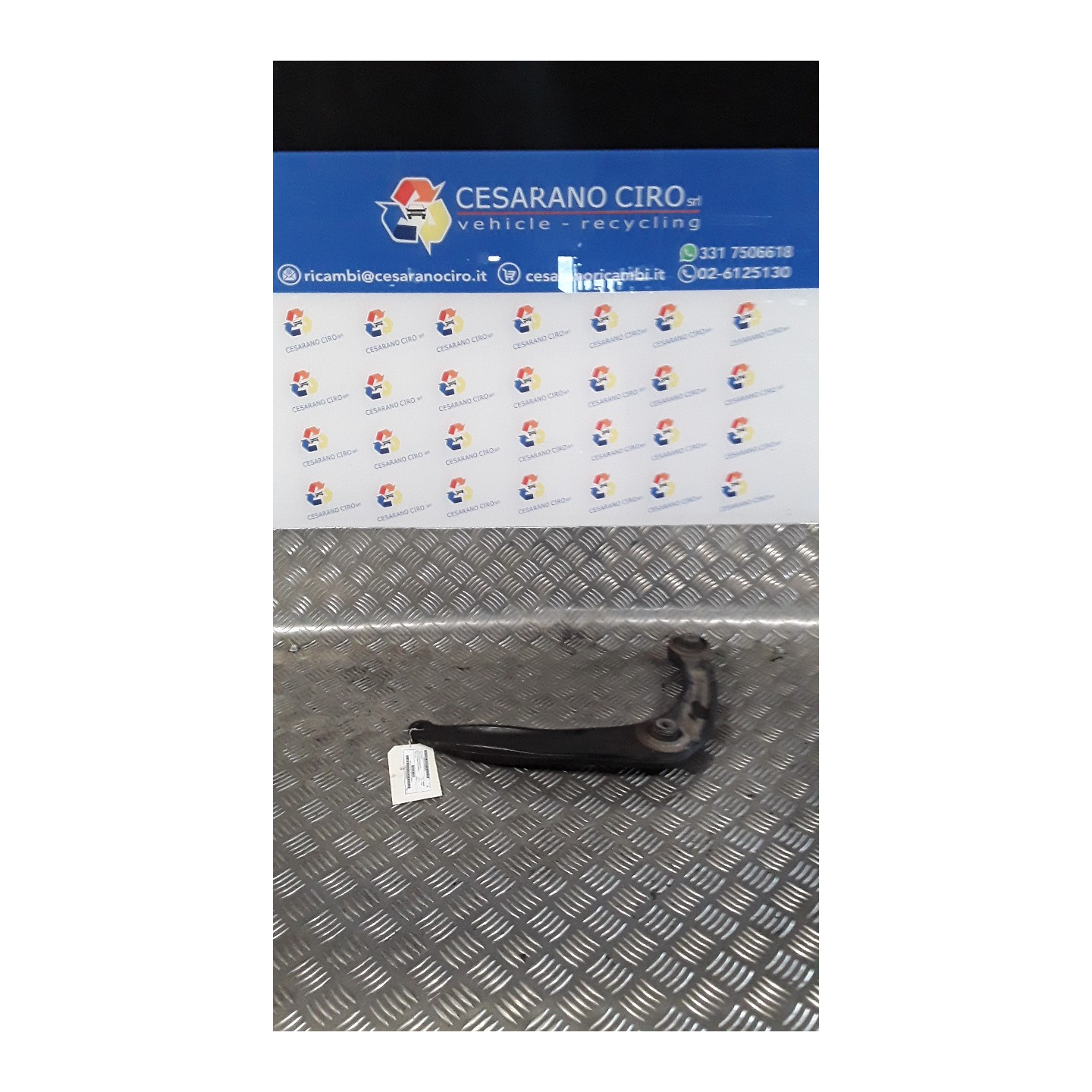 BRACCIO OSCILLANTE SOSP. ANT. DX. 125 CITROEN BERLINGO (B9) (04/08-01/13) NFR 3521P3