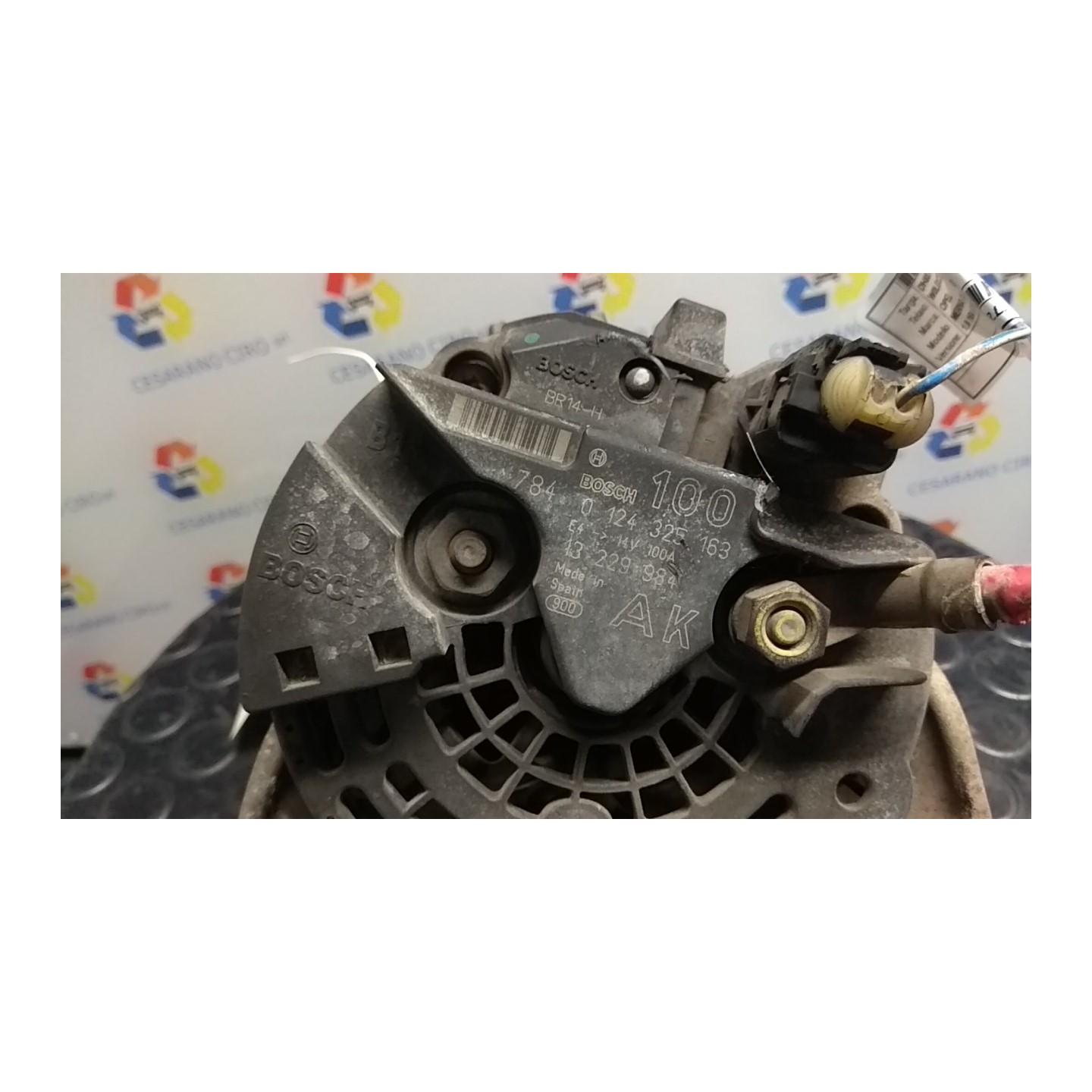 ALTERNATORE 120AMP 131 OPEL MERIVA (X03) (03/03-12/10) Z16XEP 95519865