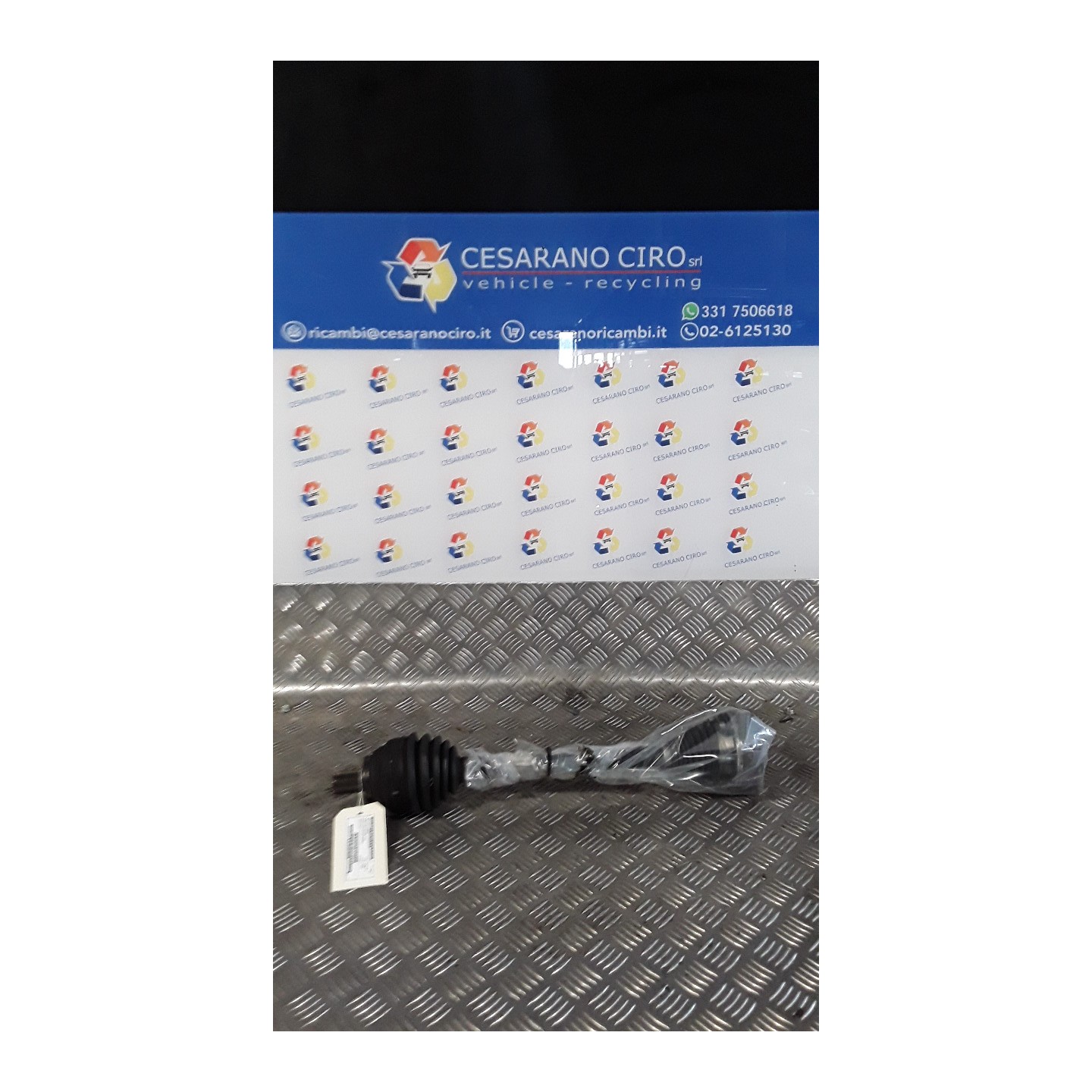SEMIALBERO ANT. COMPL. SX. 182 VOLKSWAGEN GOLF (1K) (10/03-12/09) BLF 1K0407271GG