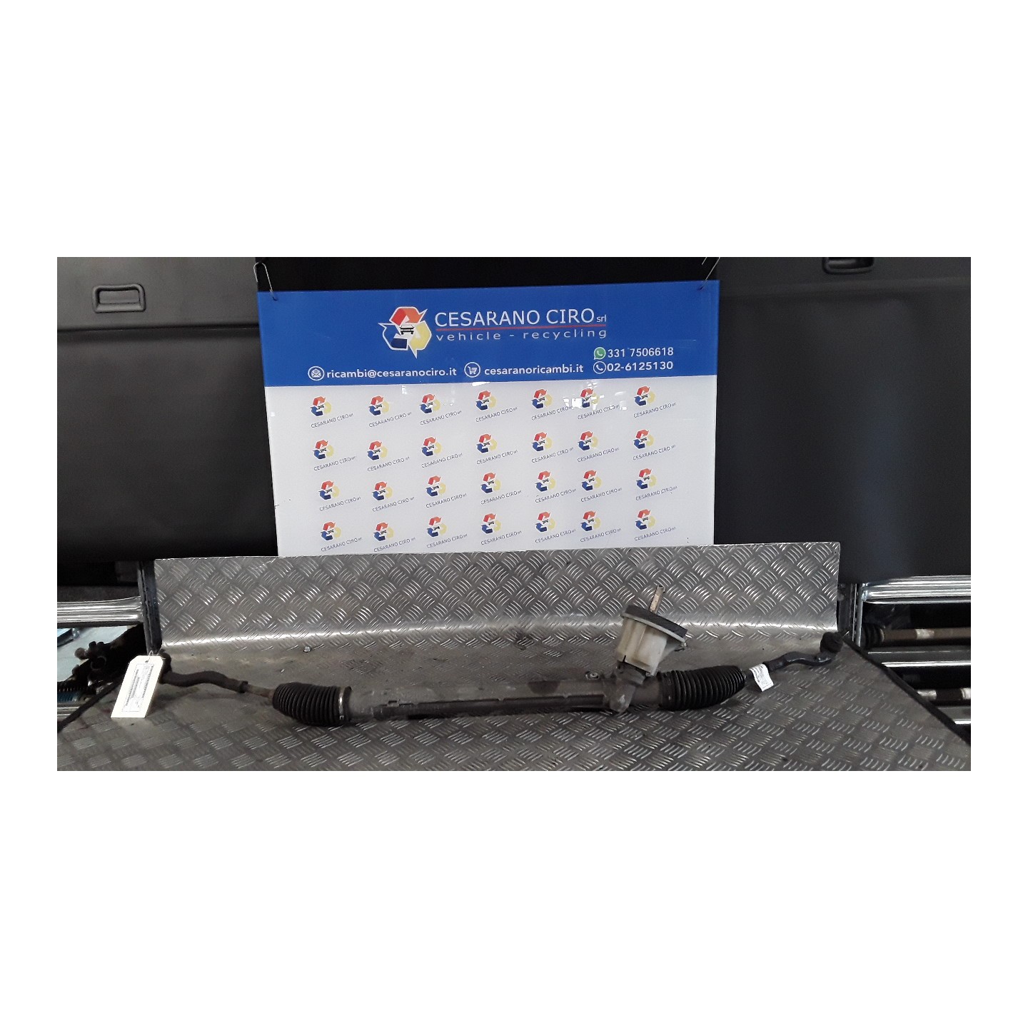 SCATOLA STERZO SERVOASSISTITA 183 RENAULT KANGOO (01/08-) K9KA8 8200558045