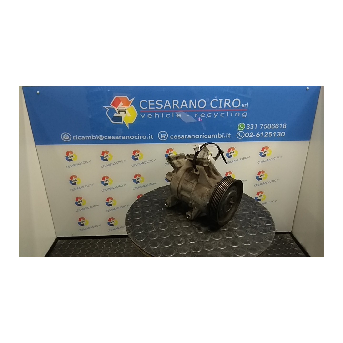 COMPRESSORE A/C 02-03- 198 TOYOTA YARIS (10/01-11/05)     (FRP) 2SZFE 883100D140