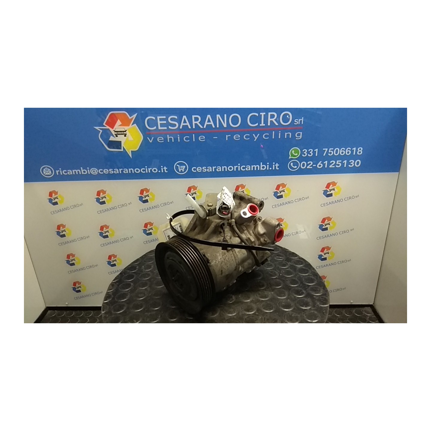 COMPRESSORE A/C 02-03- 198 TOYOTA YARIS (10/01-11/05)     (FRP) 2SZFE 883100D140