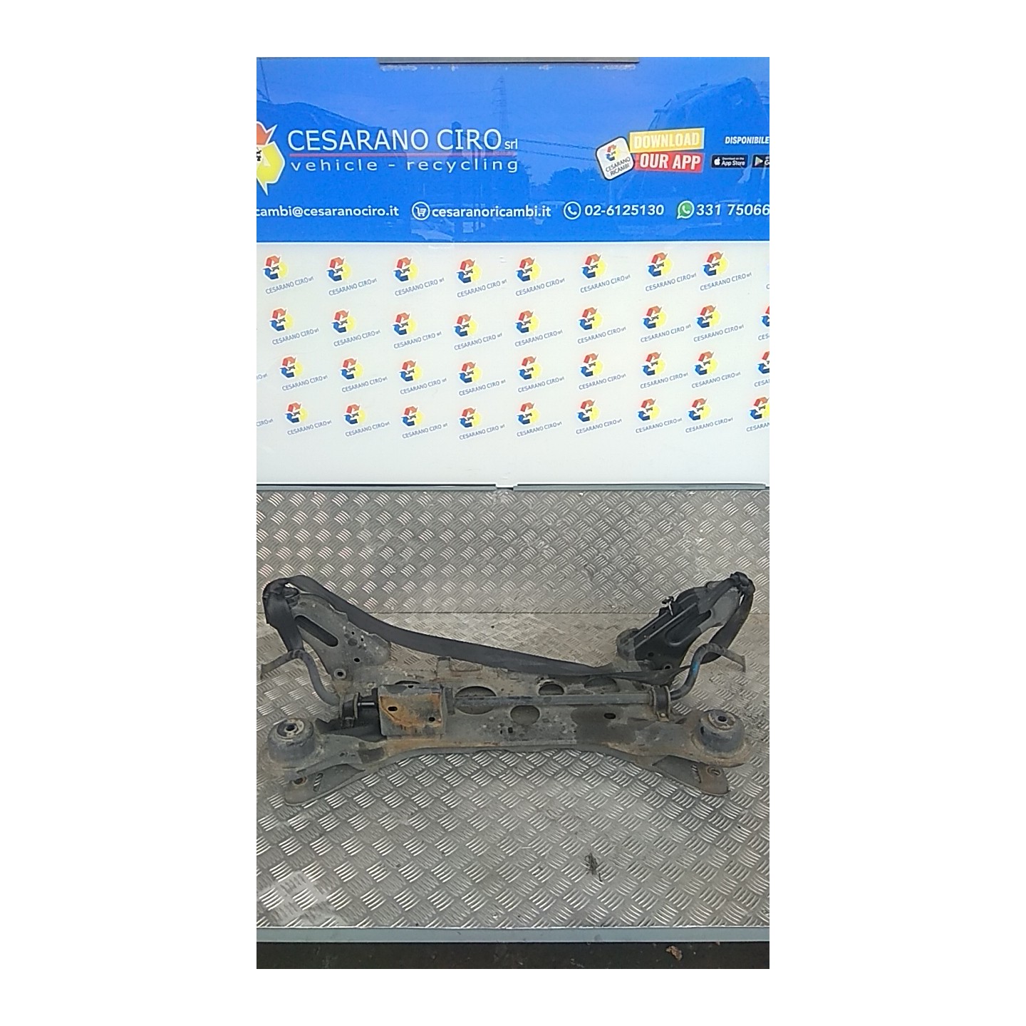 TELAIO AUSILIARIO ANT. 125 FORD TRANSIT (TT9) (06/06-) P8FA 4966902