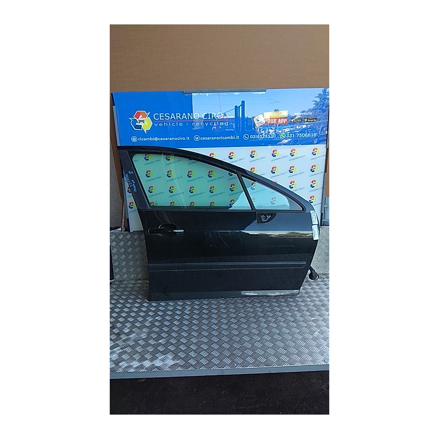 PORTA ANT. DX. 198 PEUGEOT 407 (03/04-03/12) RHR 9004AQ