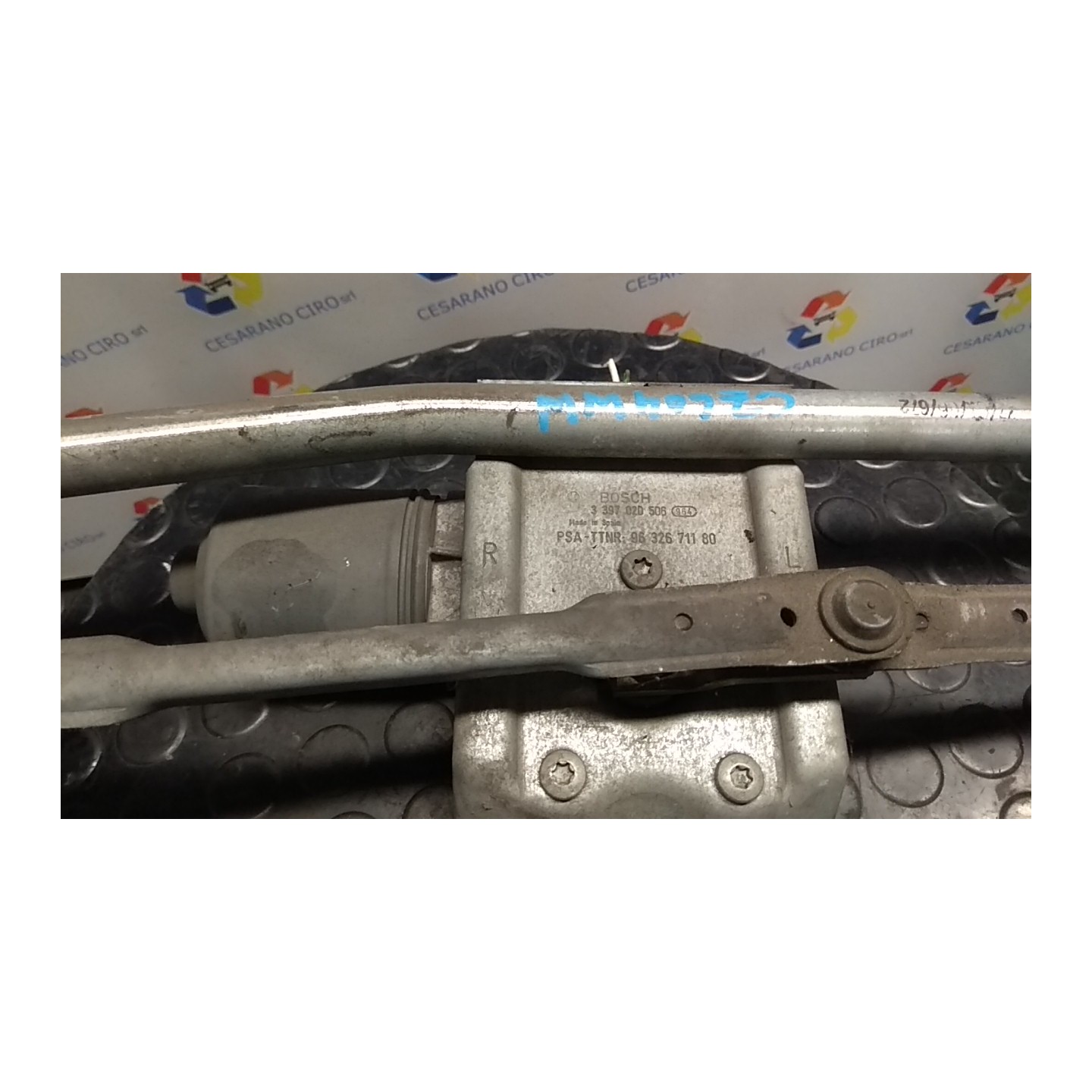 TERGIPARABREZZA CON MOTORINO 021 CITROEN C5 (09/04-02/08) 9HZ NB3986005039005