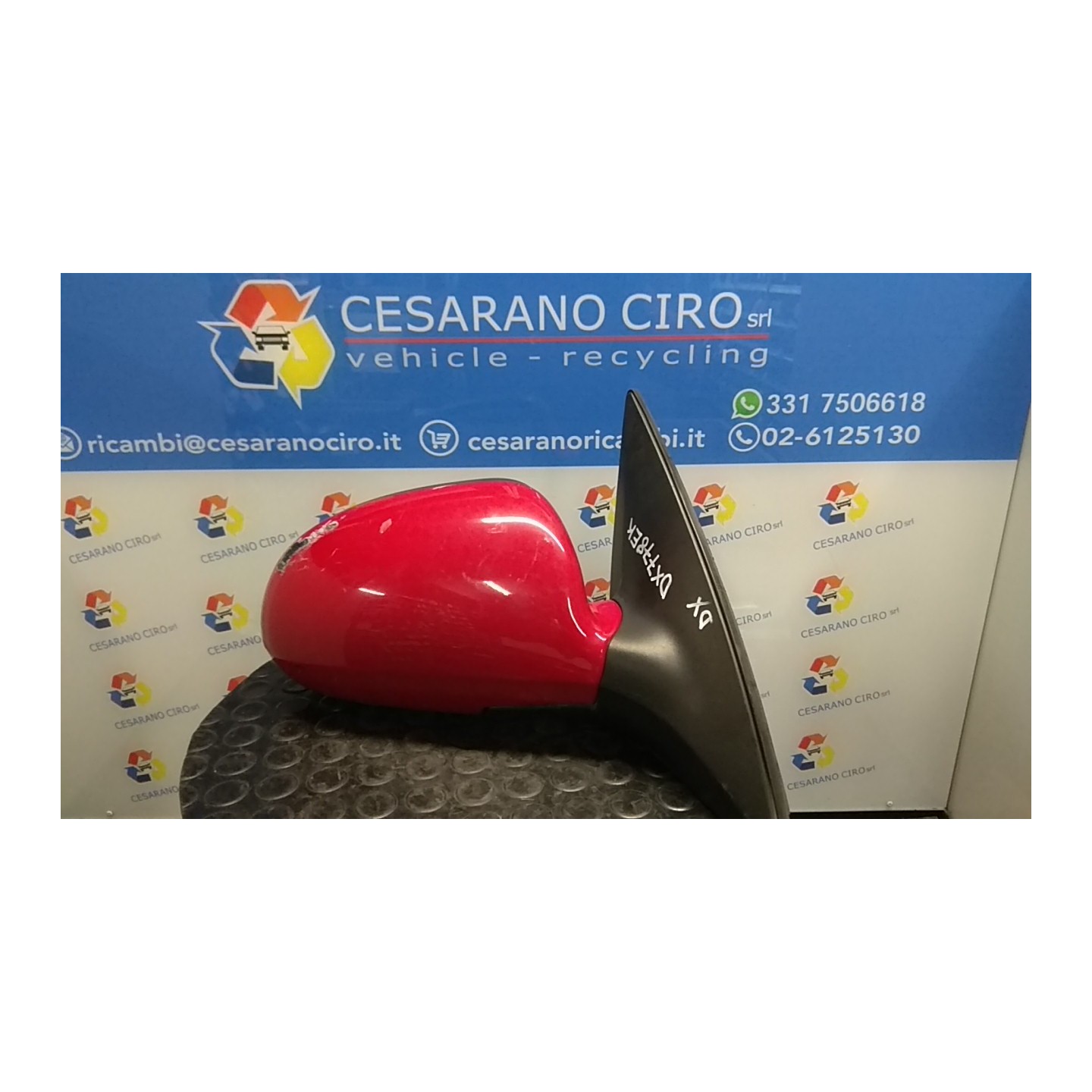 RETROVISORE EST. REGOLAZ. ELETTR. DX. 093 HYUNDAI I30 (07/07-) G4FA 876202L400