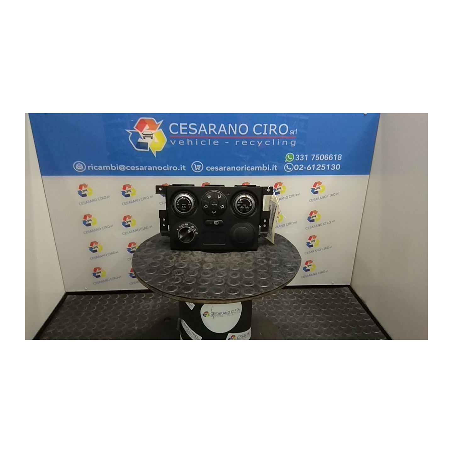 BLOCCO COMANDO CLIMATIZZAZIONE C/AUDIO,A/C,ESP 109 SUZUKI GRAND VITARA (09/05-12/12) F9Q 3951065JH3CZJ