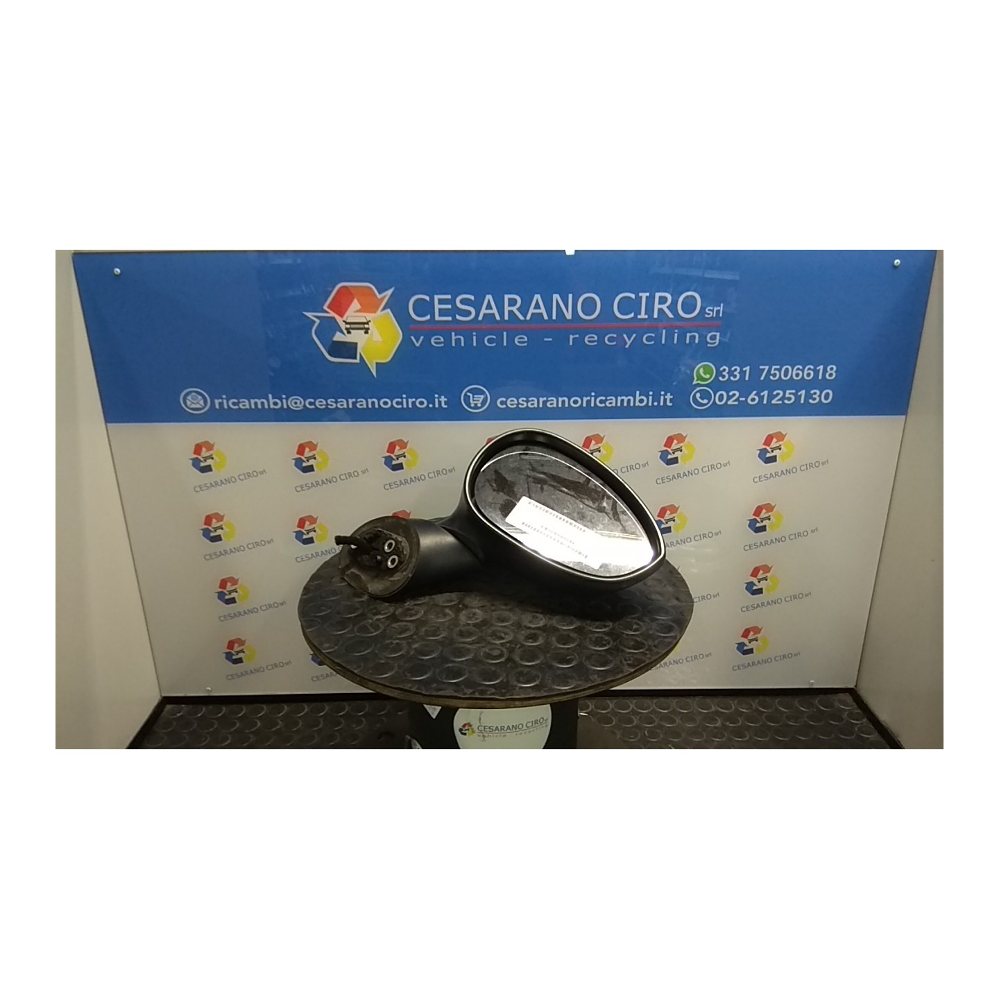 RETROVISORE EST. REGOLAZ. ELETTR. DX. 120 FIAT PUNTO EVO (3J) (08/09-07/13) 350A1000 735465557