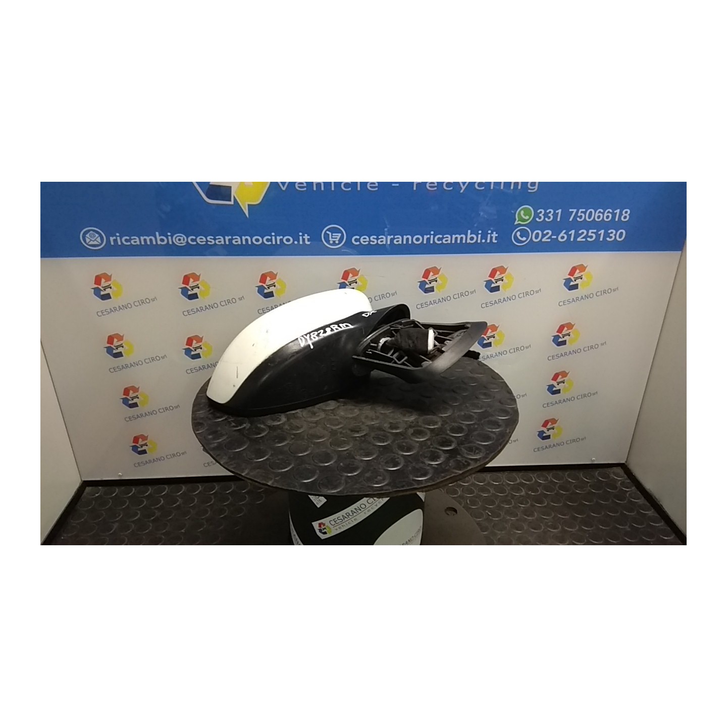 RETROVISORE EST. REGOLAZ. ELETTR. DX. 120 FIAT PUNTO EVO (3J) (08/09-07/13) 350A1000 735465557