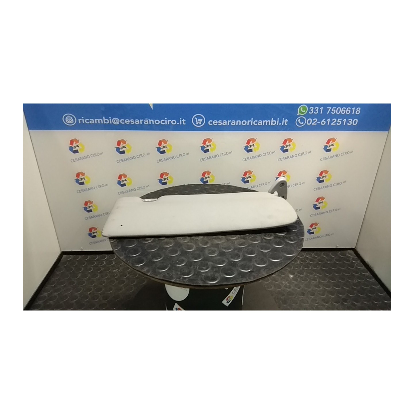 ALETTA PARASOLE PARABREZZA GRIGIO SX. 040 BMW SERIE 1 (E81/E87) (03/07-12/12 N47D20A 51167252505