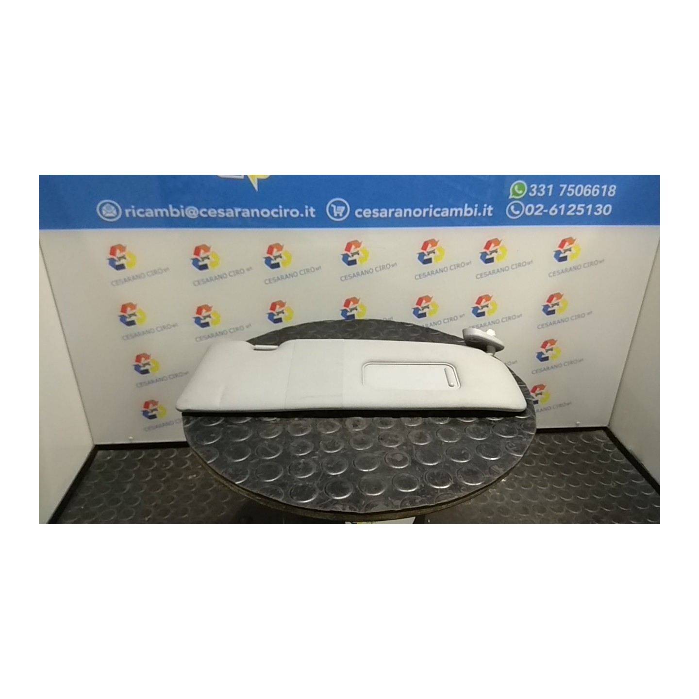 ALETTA PARASOLE PARABREZZA GRIGIO DX. 041 BMW SERIE 1 (E81/E87) (03/07-12/12 N47D20A 51167252506