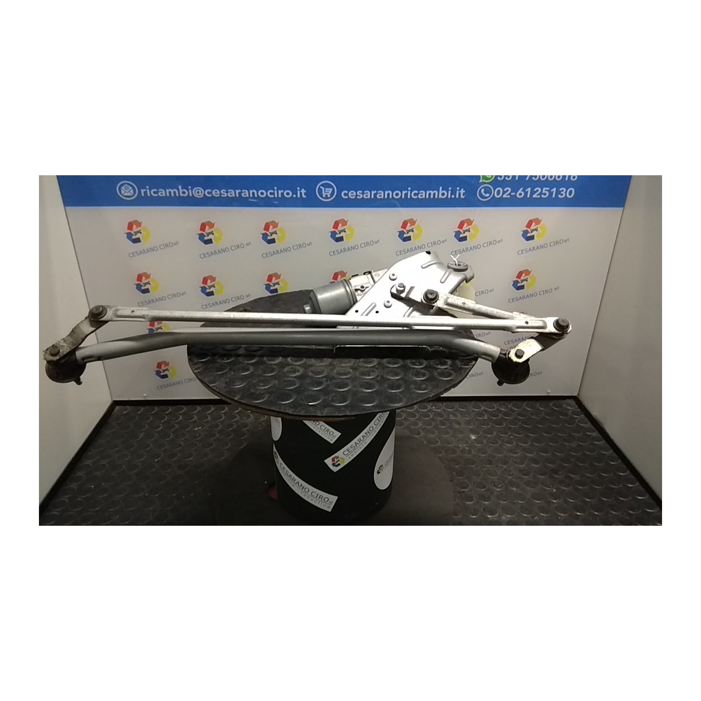 MECCANISMO TERGIPARABREZZA CON MOTORINO 096 DACIA SANDERO (07/08-) K7JA7 8200619512