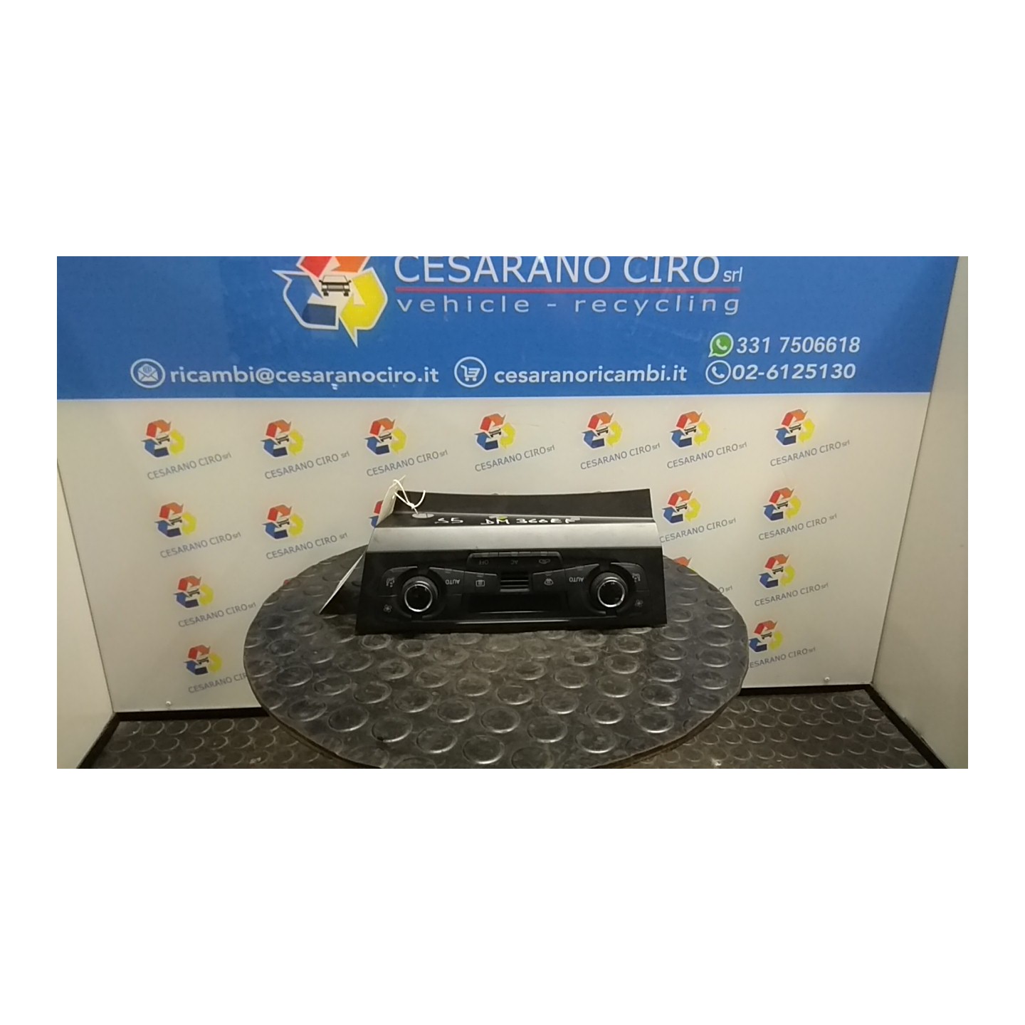 BLOCCO COMANDO CLIMATIZZAZIONE 009 AUDI A5/S5 (8T) (03/07-03/12) CAU 8T1820043NXZF