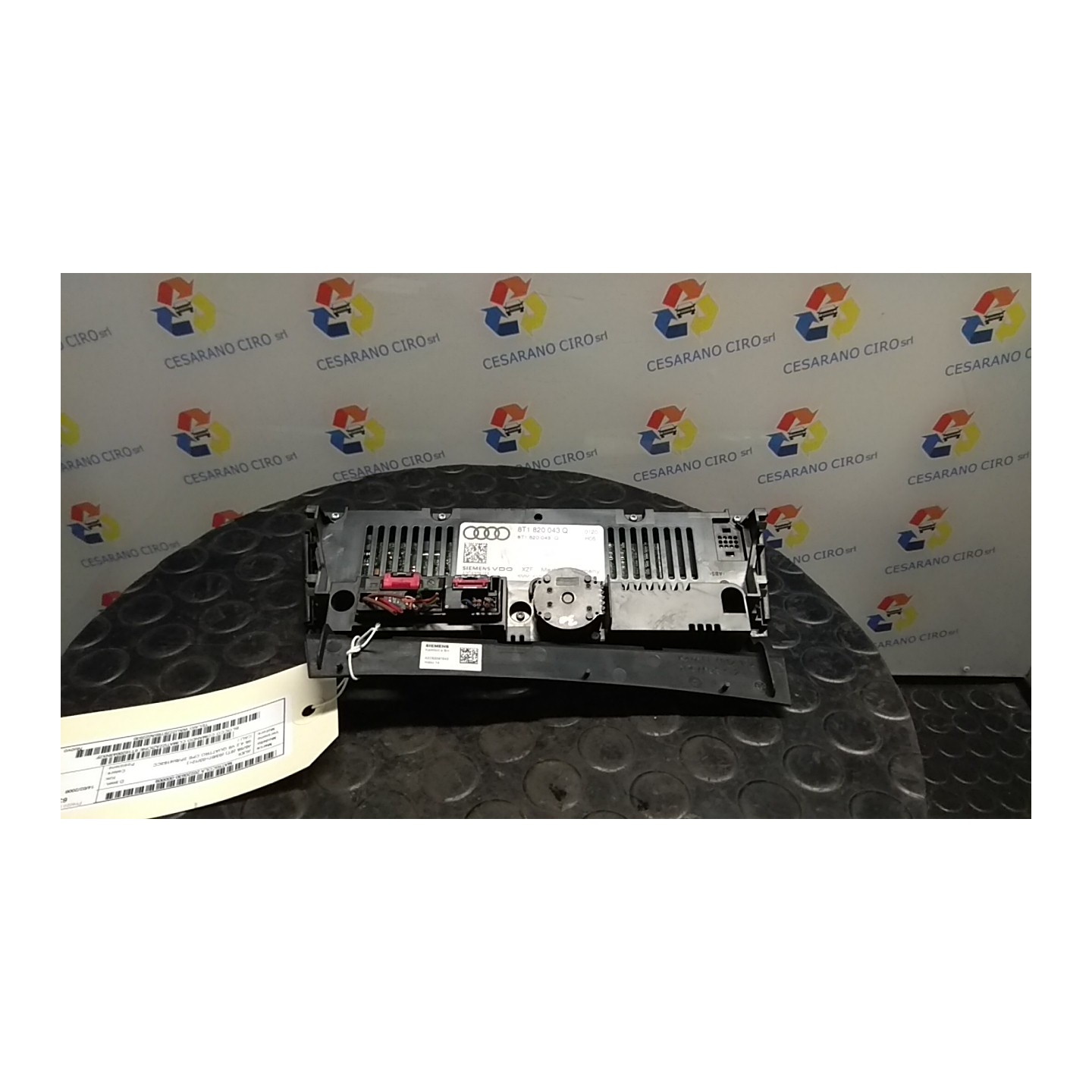 BLOCCO COMANDO CLIMATIZZAZIONE 009 AUDI A5/S5 (8T) (03/07-03/12) CAU 8T1820043NXZF