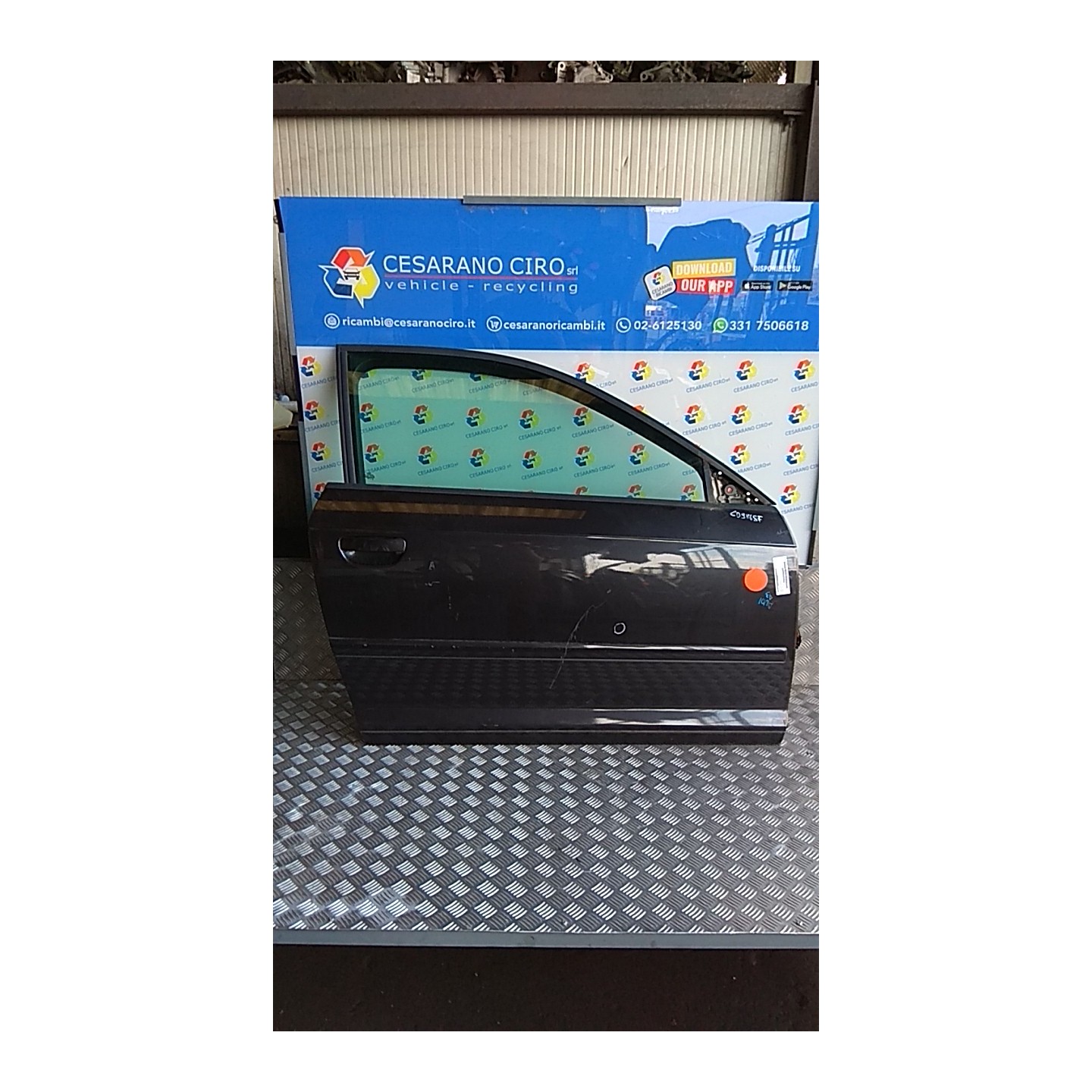 PORTA ANT. DX. 019 AUDI A3 (8P) (04/03-06/10) BKD 8P3831052D