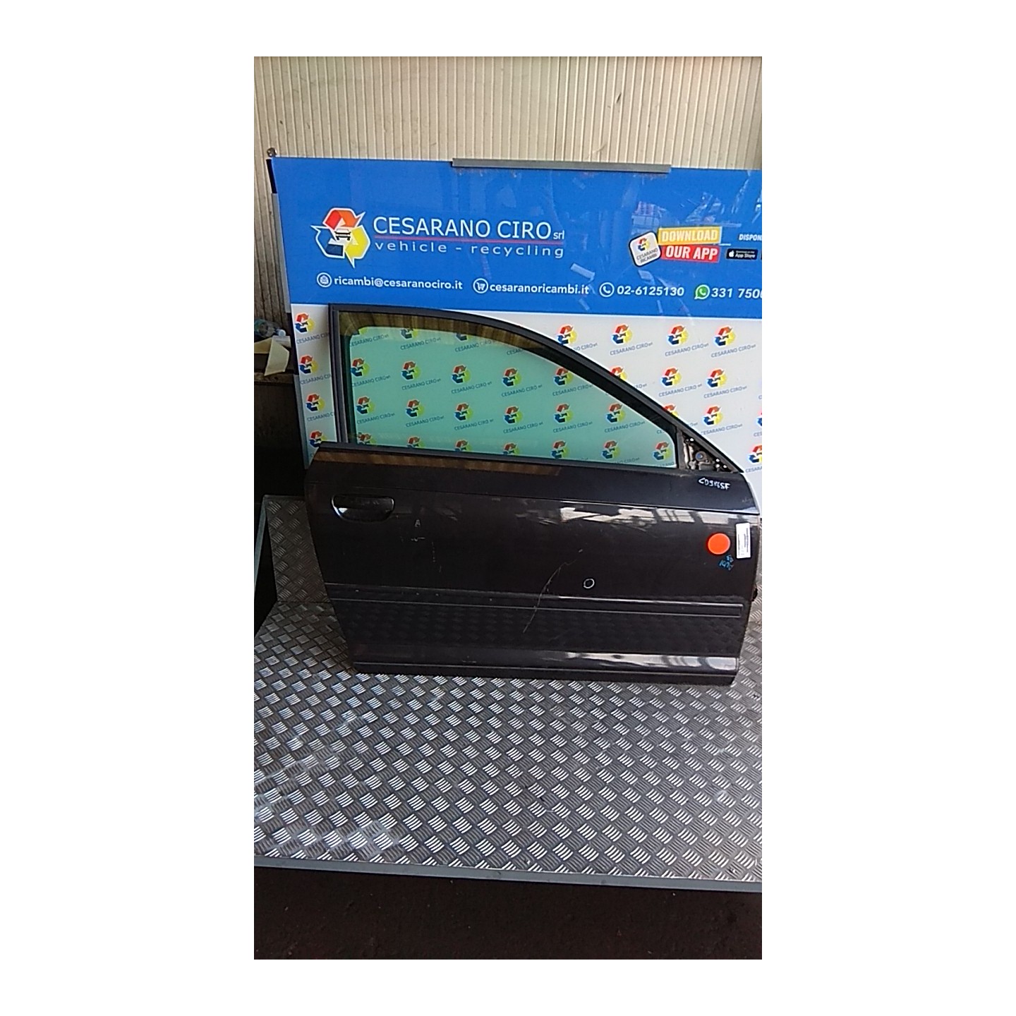 PORTA ANT. DX. 019 AUDI A3 (8P) (04/03-06/10) BKD 8P3831052D