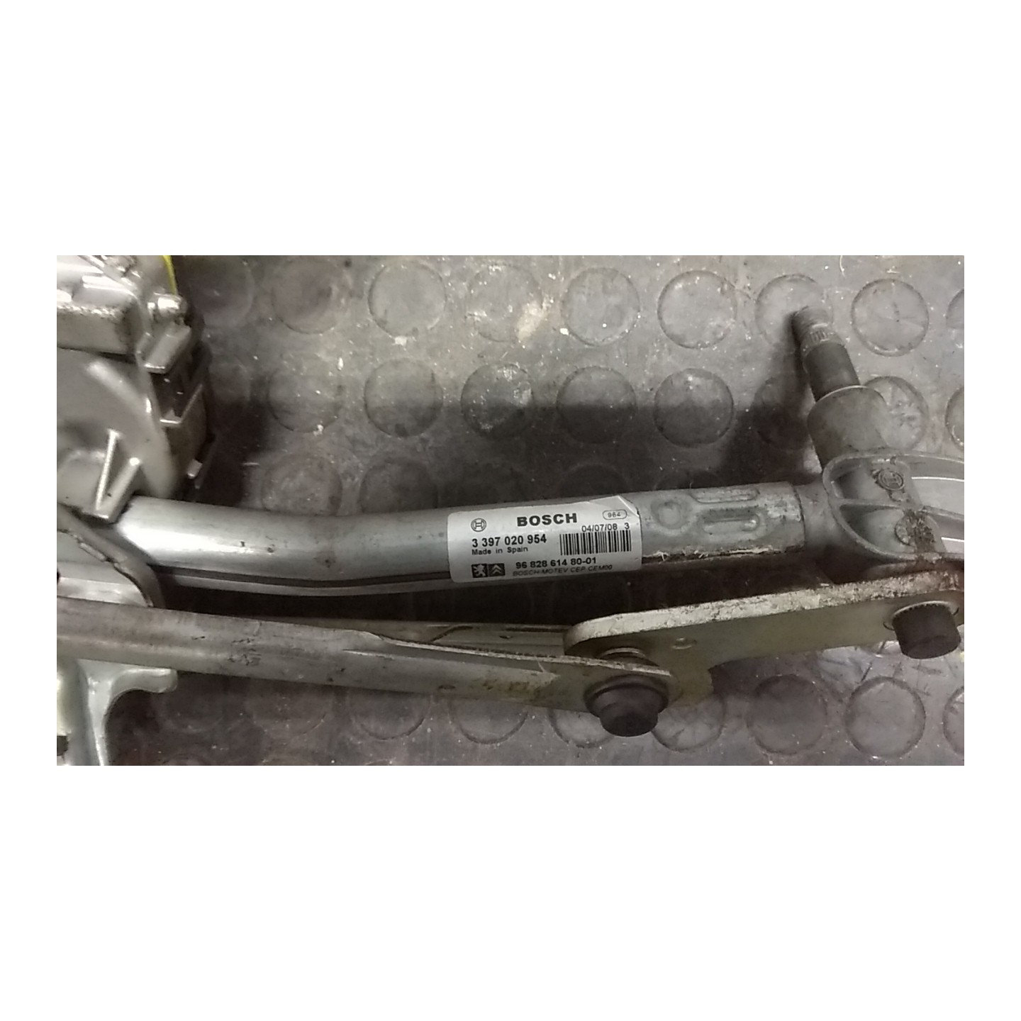 MECCANISMO TERGIPARABREZZA CON MOTORINO 023 PEUGEOT PARTNER VAN (B9) (04/08-) 9HX 6405LK