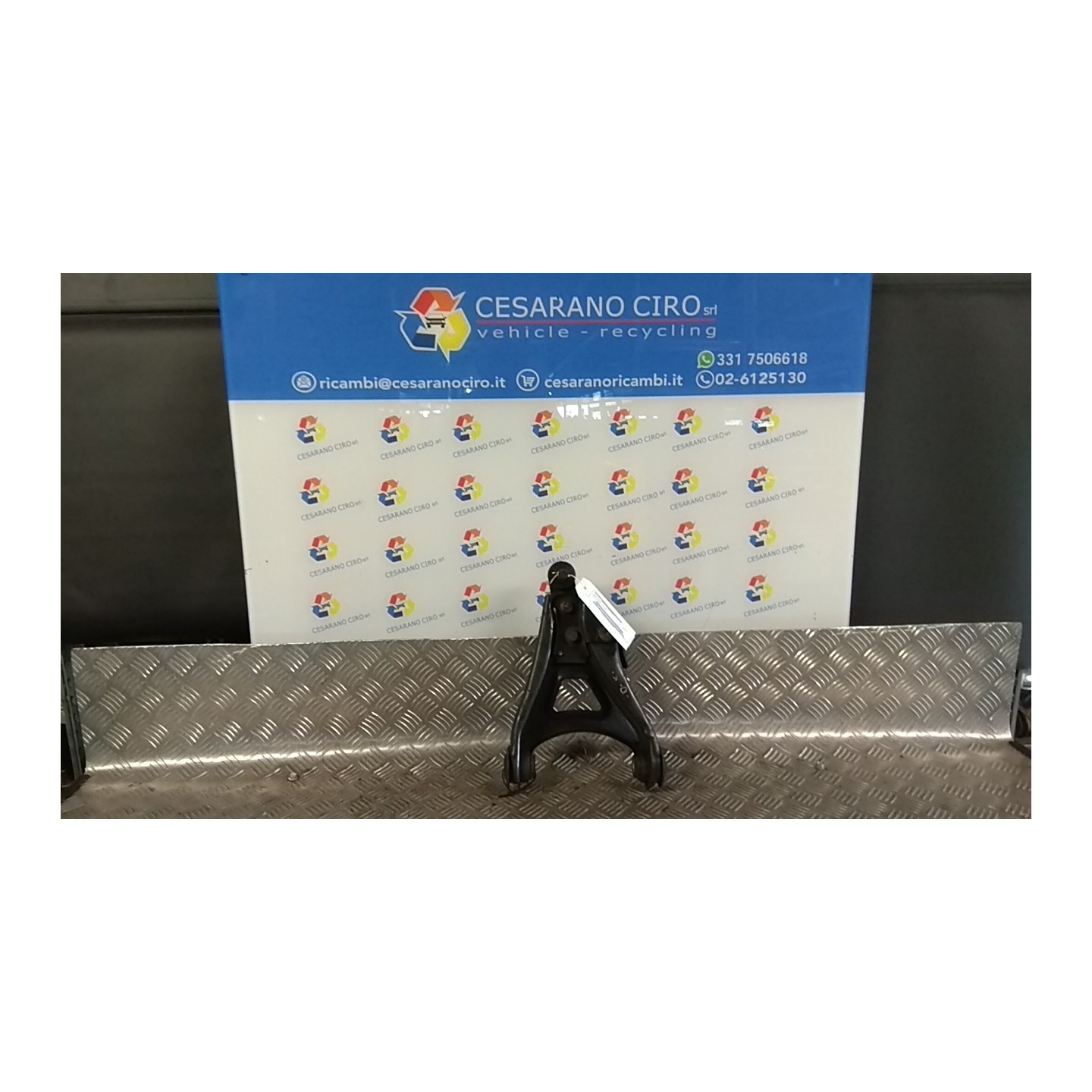 BRACCIO OSCILLANTE ANT. SOSP. ANT. DX 015 RENAULT KANGOO (04/03-03/09) D4FB7 NB5491019045006DX