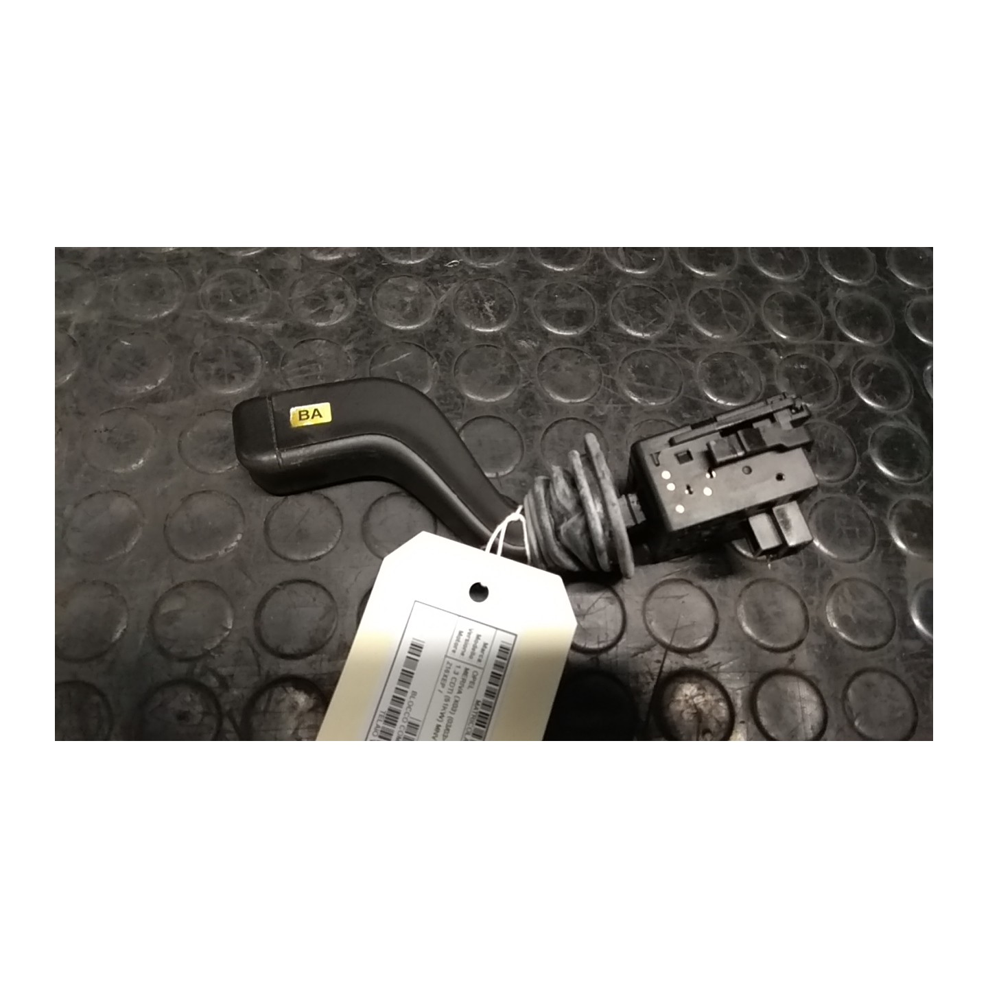 BLOCCO COMANDO VOLANTE LUCI 010 OPEL MERIVA (X03) (03/03-12/10) Z16XEP 9185413