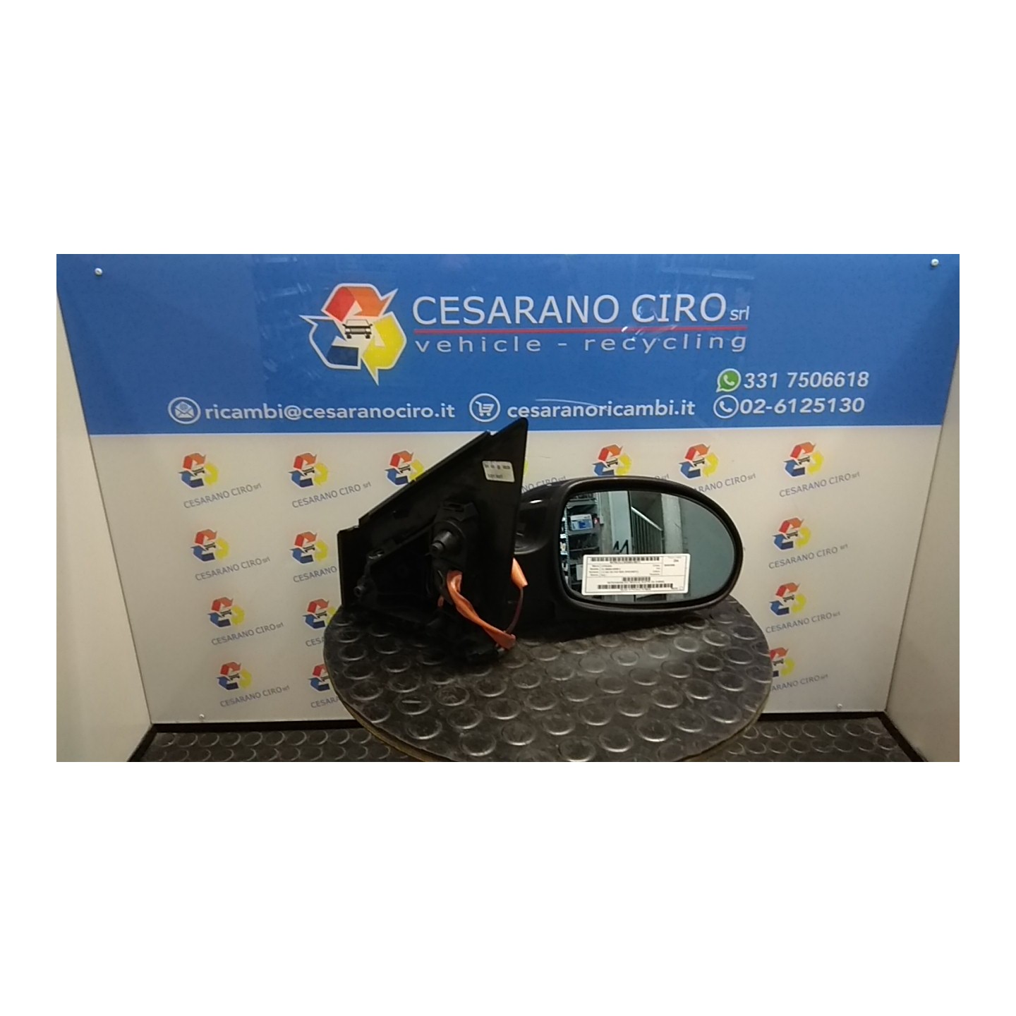RETROVISORE EST. REGOLAZ. ELETTR. DX. 111 CITROEN C5 (09/04-02/08) 9HZ 8149WG