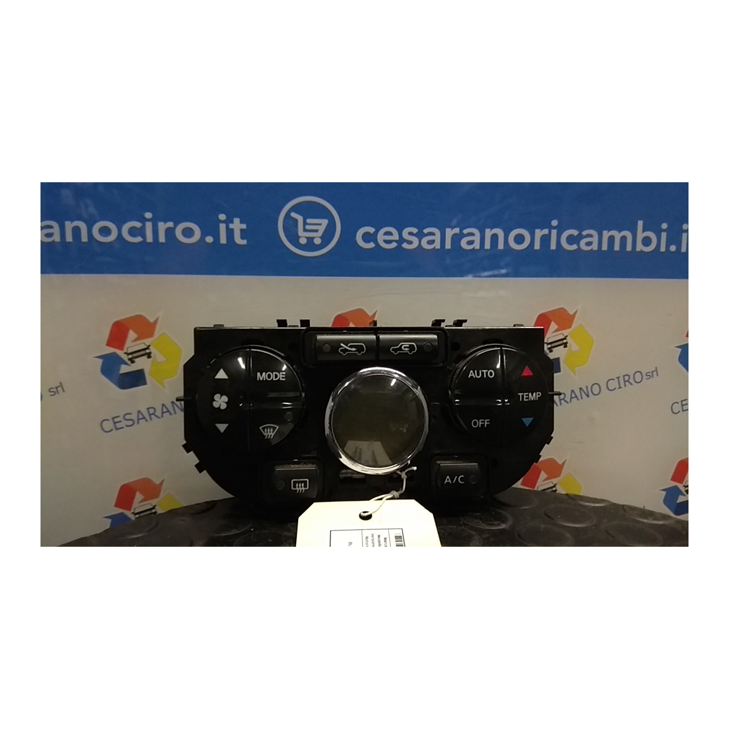 BLOCCO COMANDI MULTIFUNZIONE CONSOLLE CENTRALE 069 NISSAN NOTE (E11E) (02/06-09/13) HR16 NB8939015033001