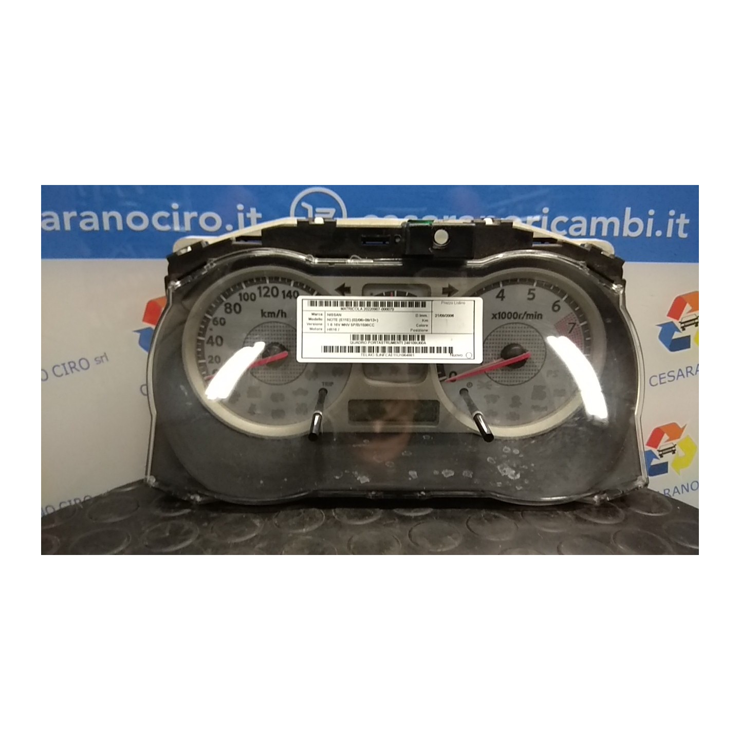QUADRO PORTASTRUMENTI 070 NISSAN NOTE (E11E) (02/06-09/13) HR16 248109U00A