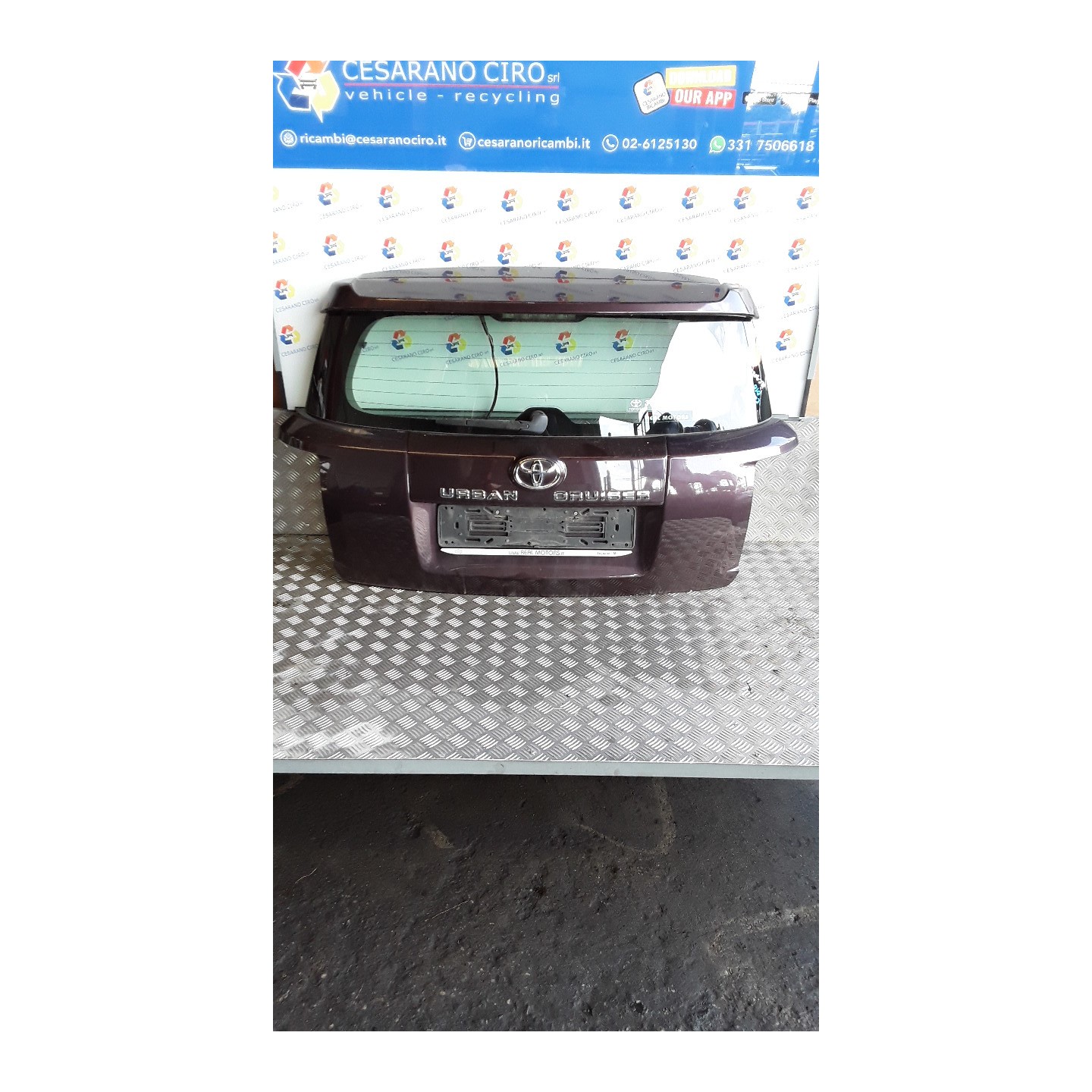 PORTELLO POST. 016 TOYOTA URBAN CRUISER (04/09-02/14) 1NDTV 6700552B30