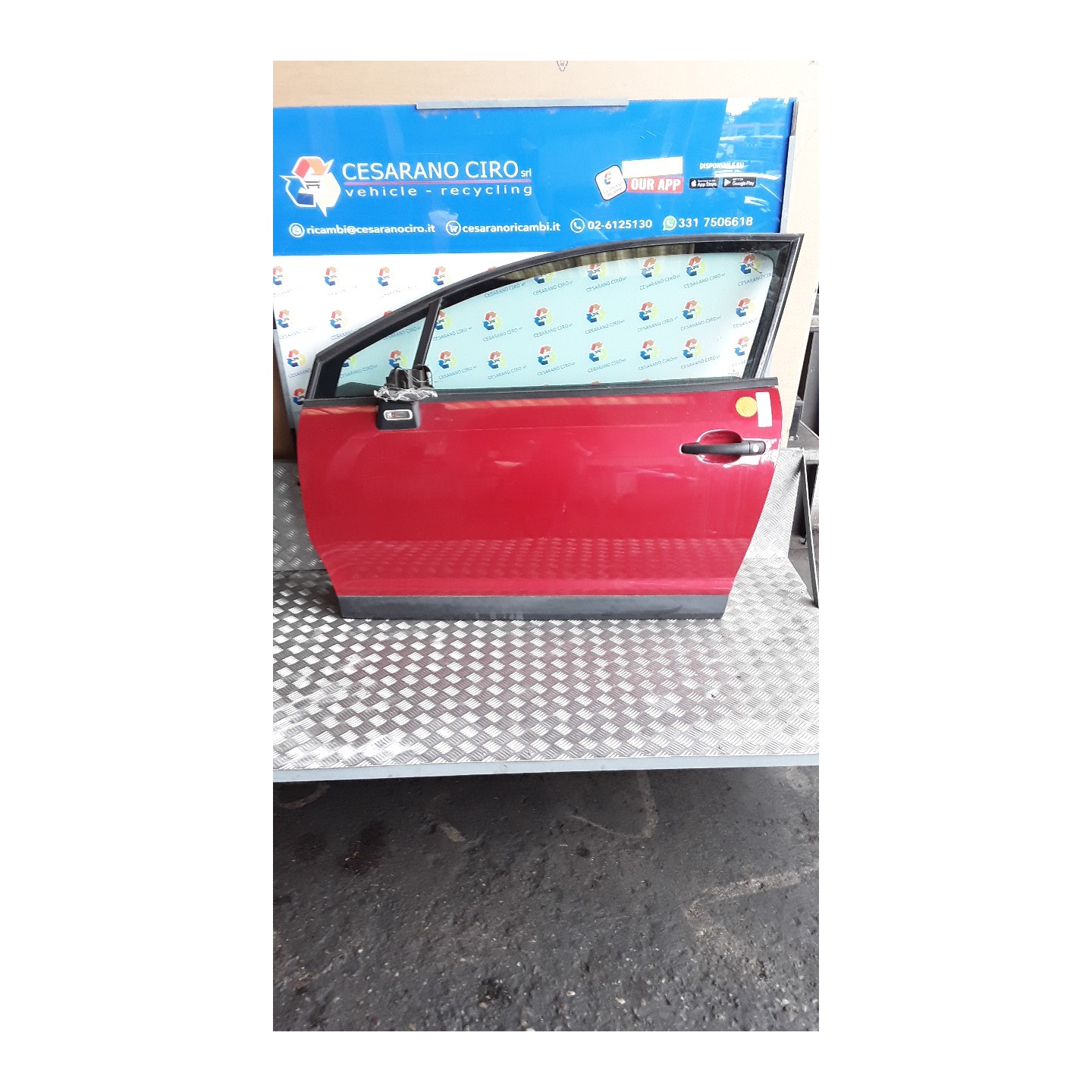 PORTA ANT. SX. 026 CITROEN C4 (11/04-10/10) 9HZ 9002W1