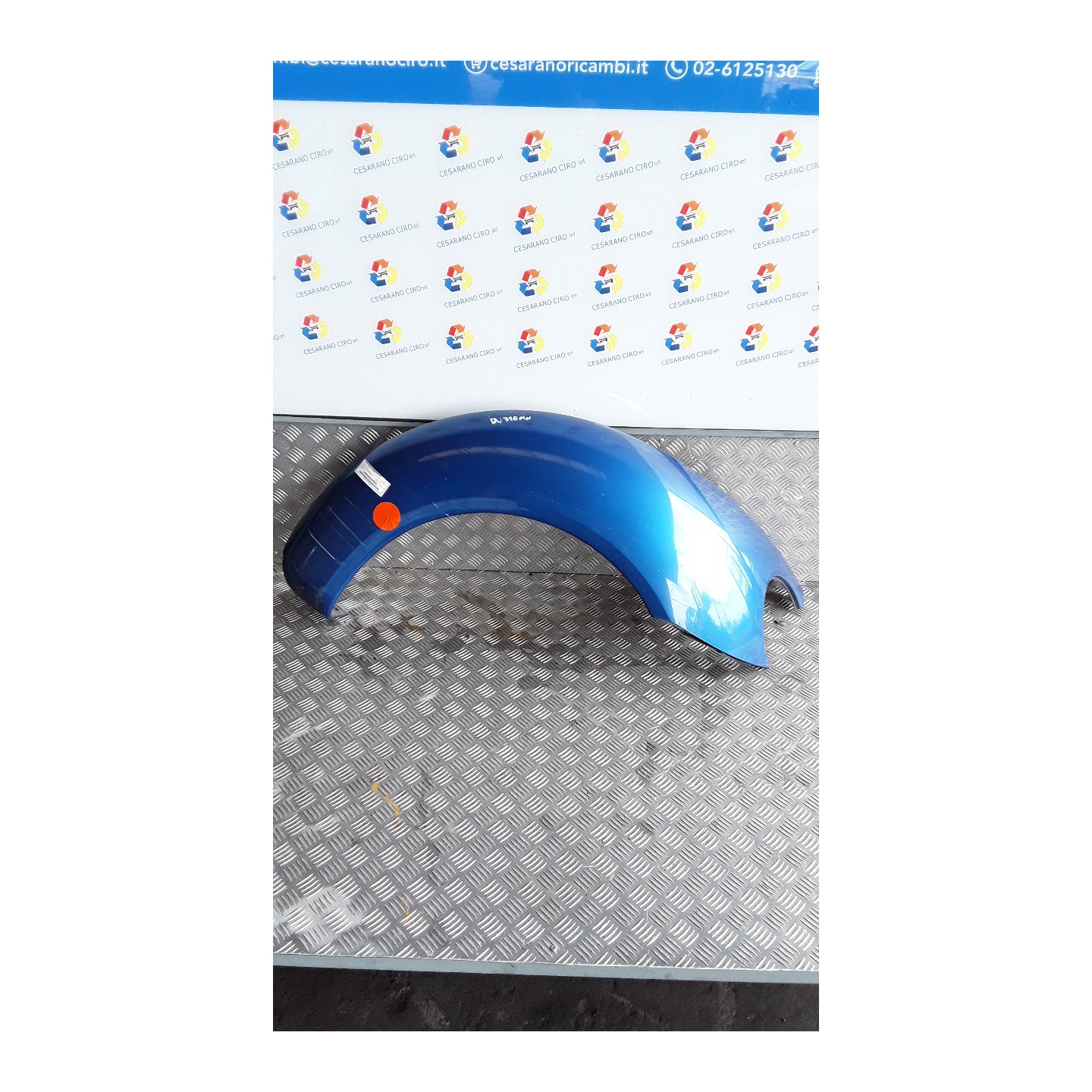 PARAFANGO POST. PARTE POST. INF. SX. 037 VOLKSWAGEN NEW BEETLE (1C) (02/99-) ALH 1Y0821301GRU