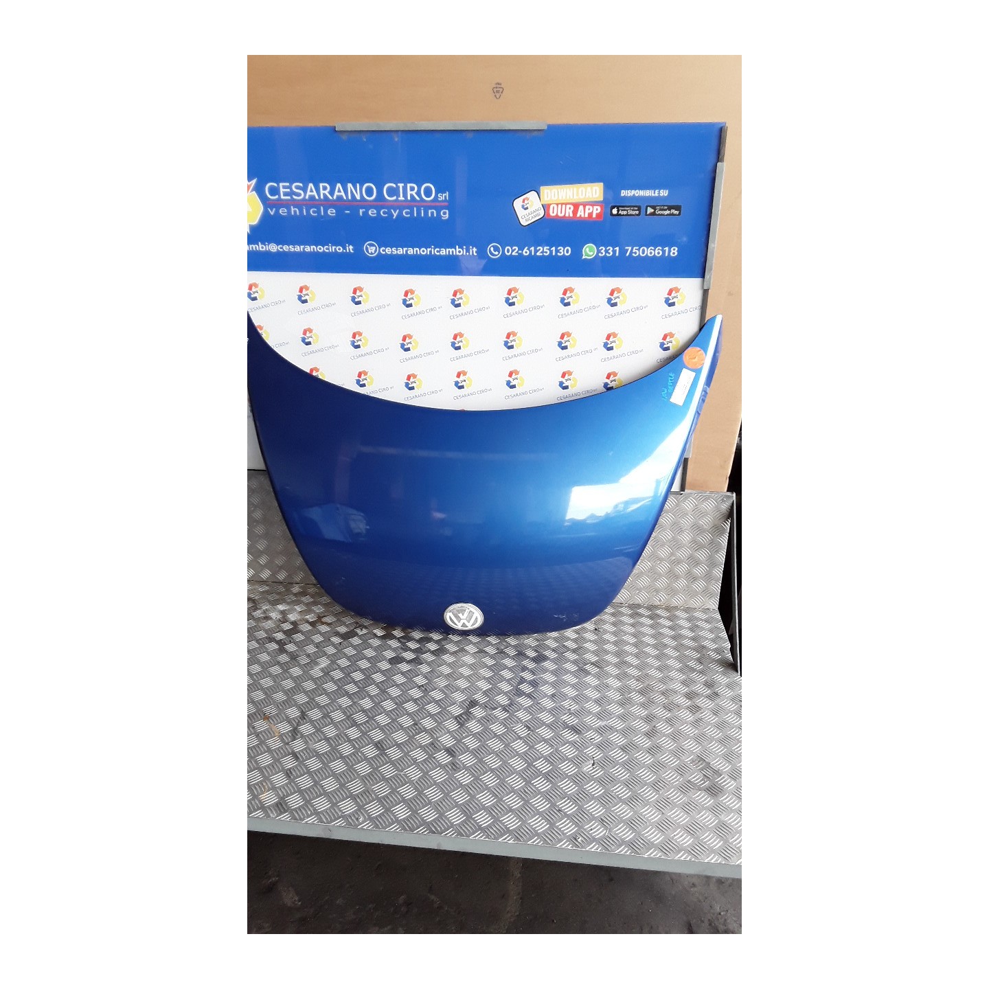 COFANO ANT. 043 VOLKSWAGEN NEW BEETLE (1C) (02/99-) ALH 1C0823031L