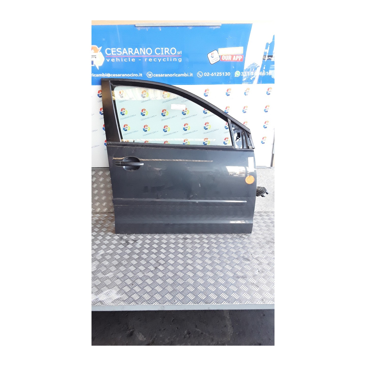 PORTA ANT. DX. 021 VOLKSWAGEN POLO (9N) (04/05-) AXR 6Q4831056P