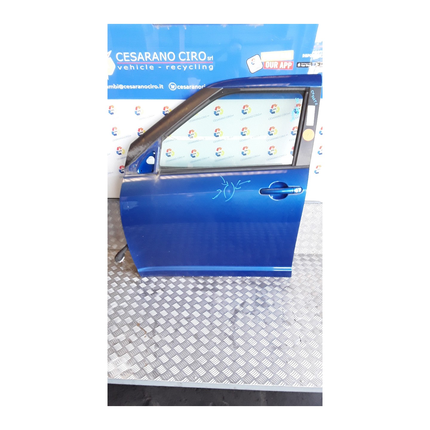 PORTA ANT. SX. 046 SUZUKI SWIFT (04/05-02/11) M13A 6800262J00000