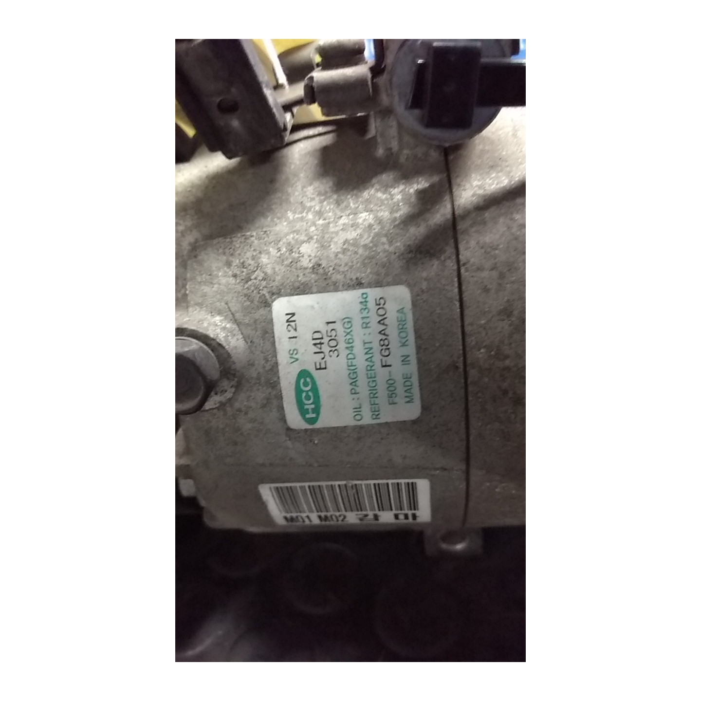 COMPRESSORE A/C 008 KIA SOUL (03/09-) G4FC 977012K001