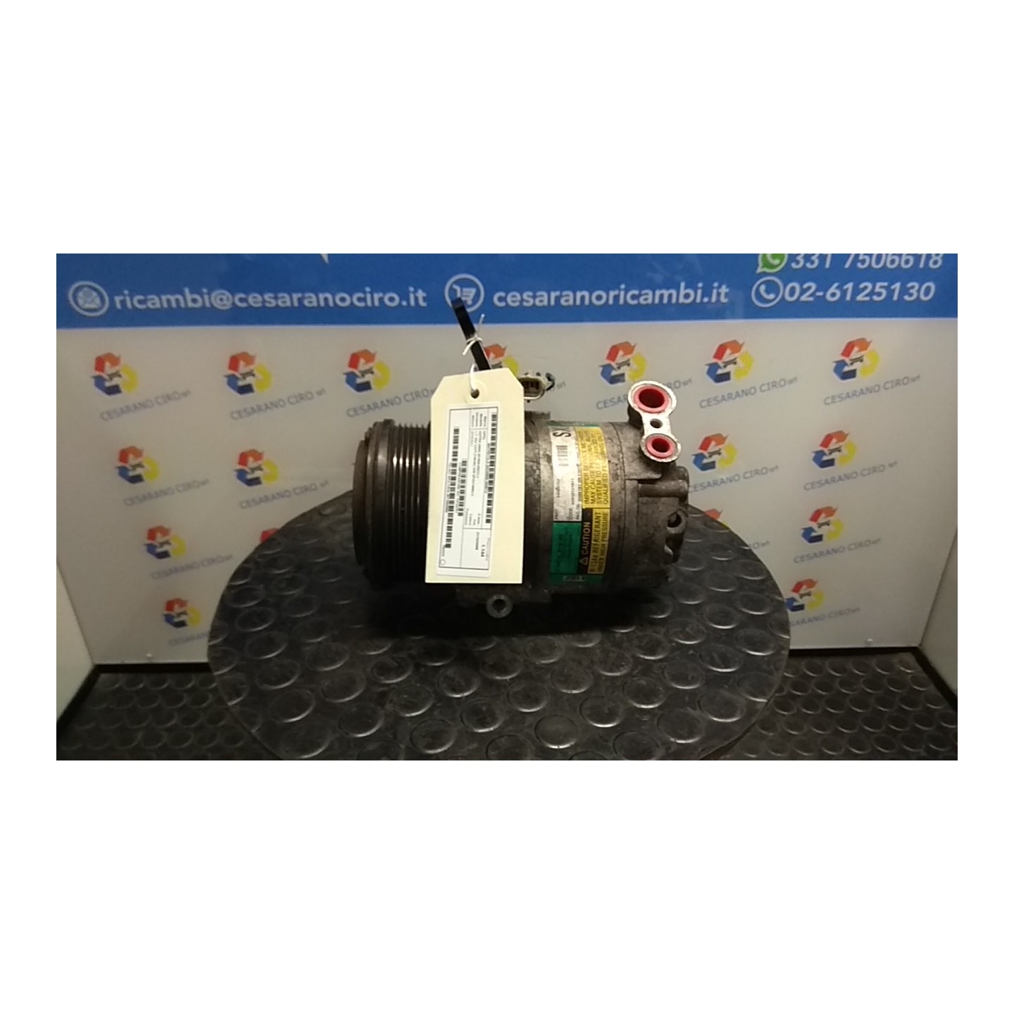 COMPRESSORE A/C 013 OPEL ASTRA (A04) (01/04-03/11) Z17DTH 13124751