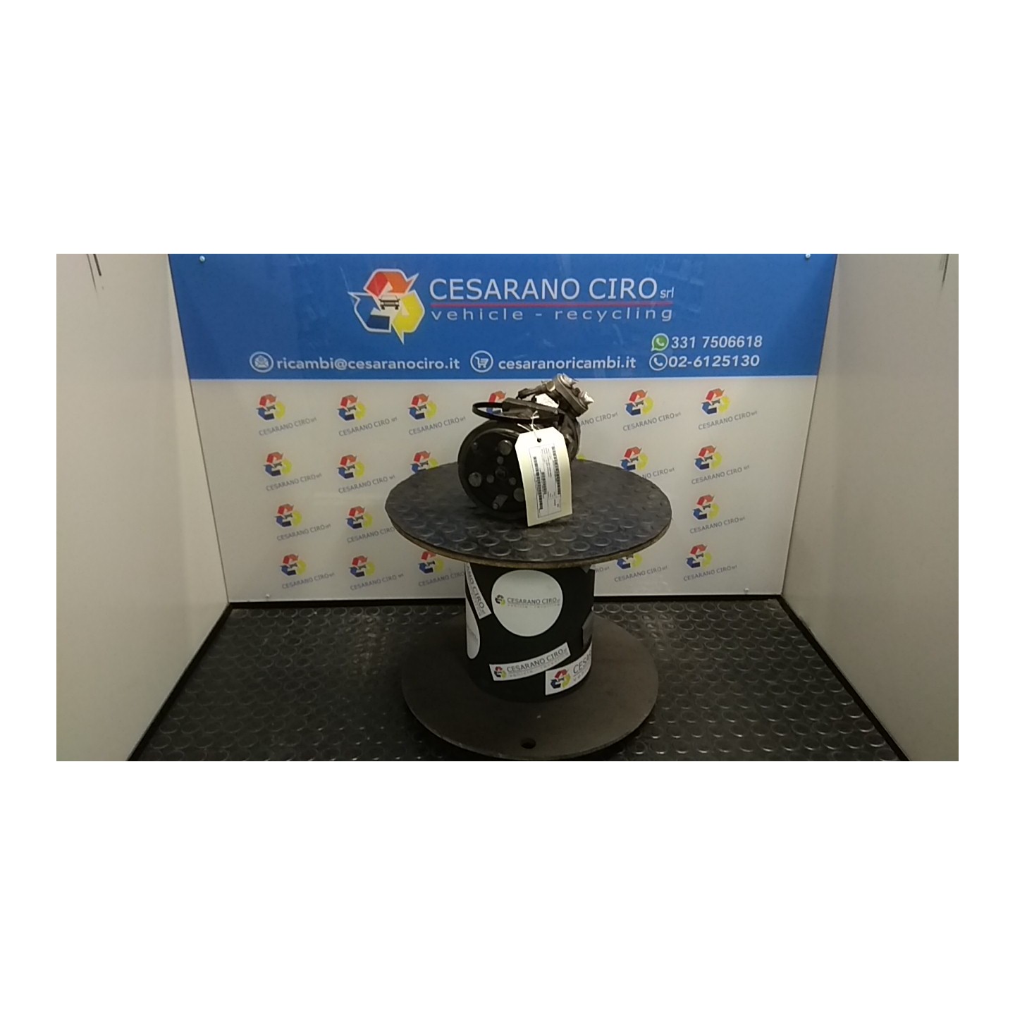 COMPRESSORE A/C T.44001048 014 OPEL CORSA (X01) (10/00-06/06) Z12XEP 9132918
