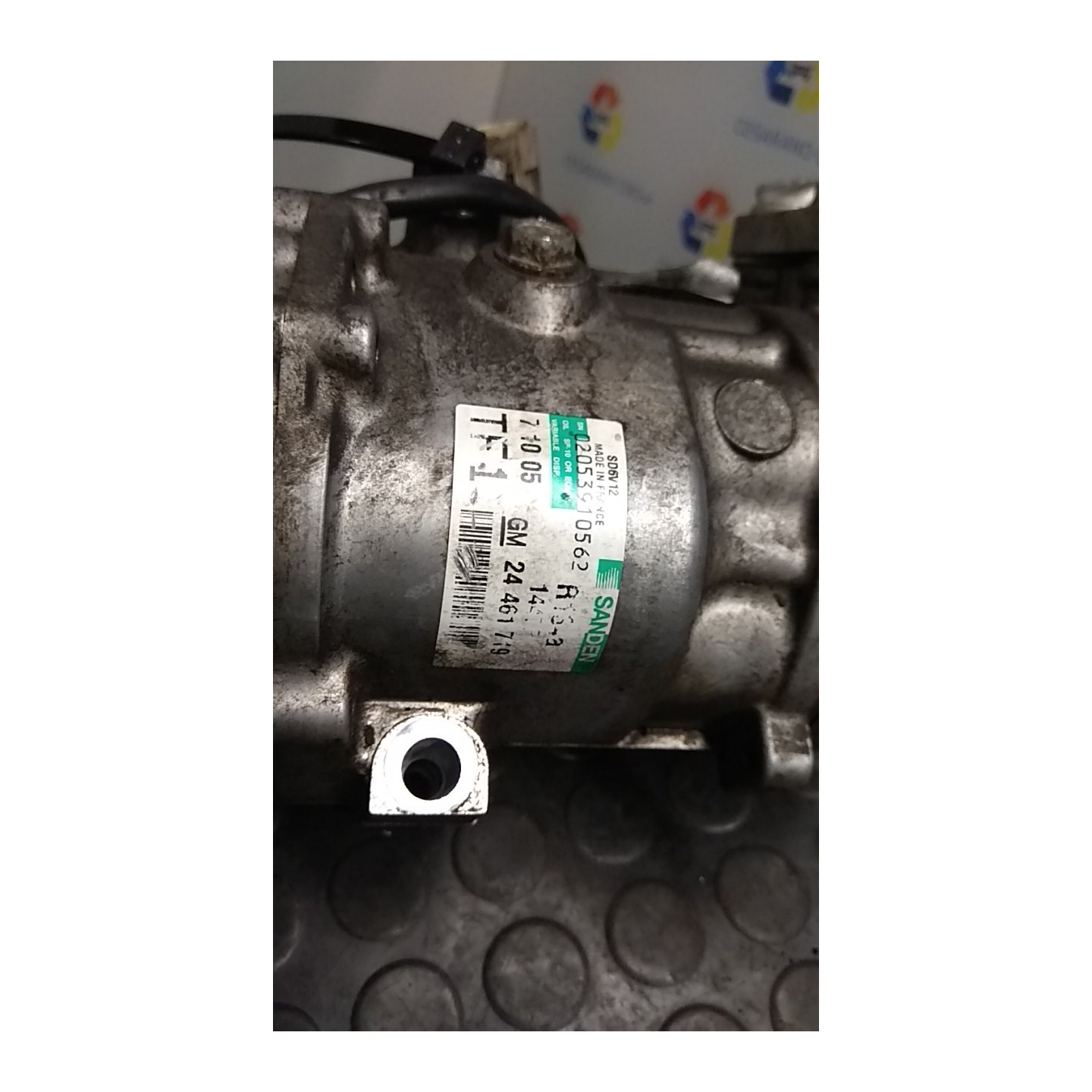 COMPRESSORE A/C T.44001048 014 OPEL CORSA (X01) (10/00-06/06) Z12XEP 9132918