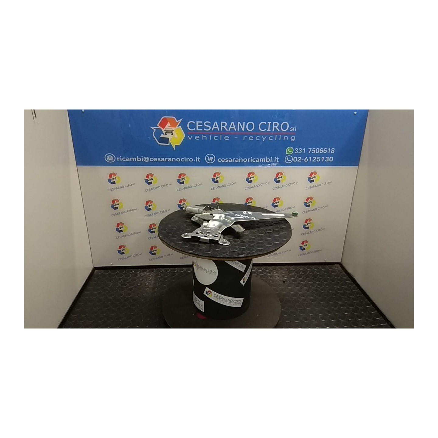 ALZACRISTALLO ELETTR. PORTA POST. DX. 012 FIAT SEDICI (3B) (02/06-11/11) M16A 71743454